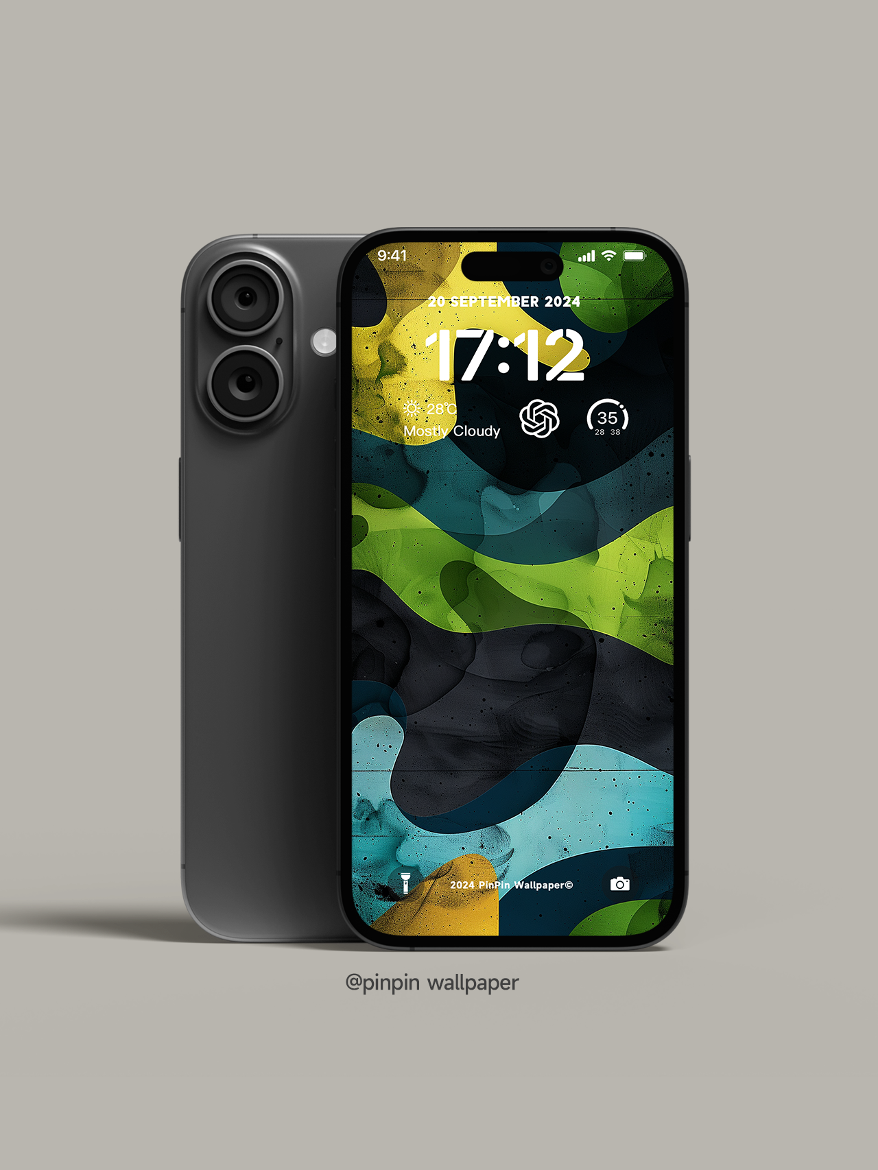4K HD 壁紙の背景 - iPhone および Android 向け Black Universe Series20