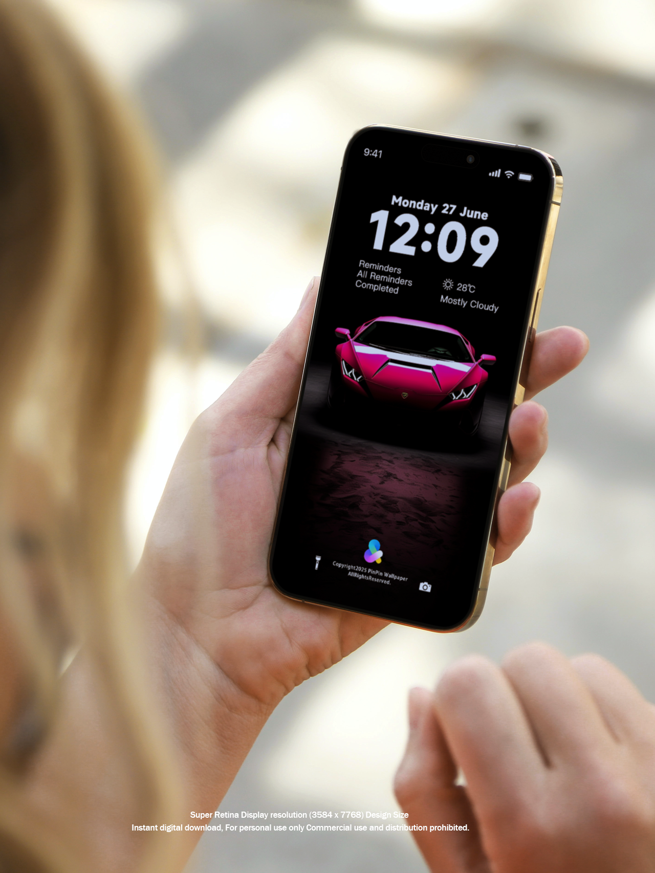4K HD 壁紙の背景 - iPhone および Android 向け Black Universe Series20