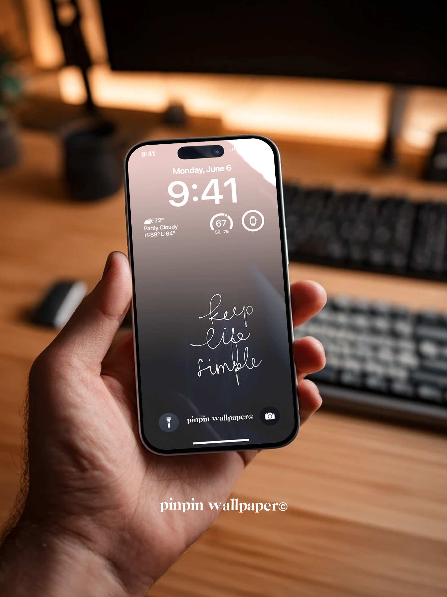 4K HD 壁紙の背景 - iPhone および Android 向け Black Universe Series20
