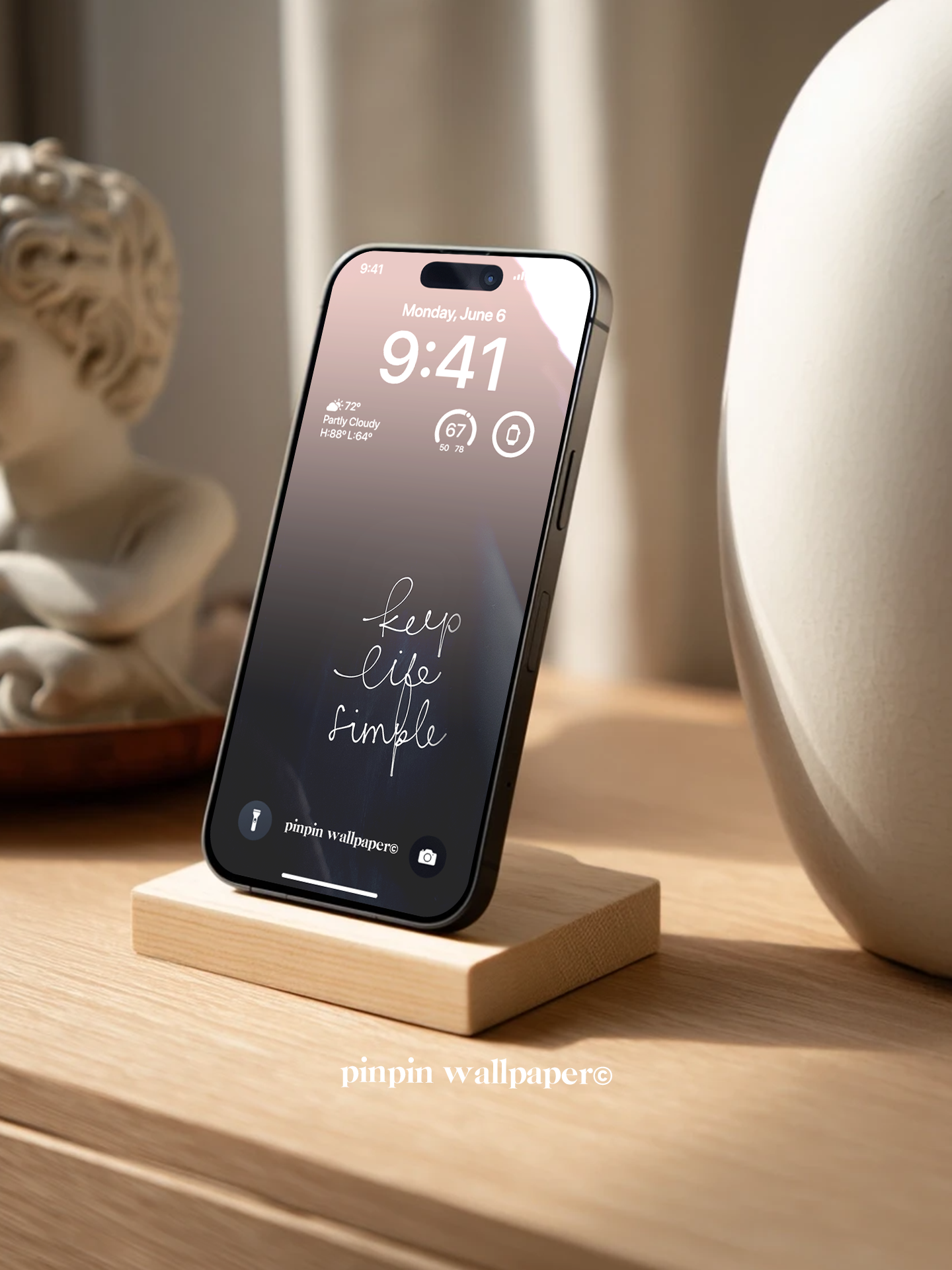 4K HD 壁紙の背景 - iPhone および Android 向け Black Universe Series20