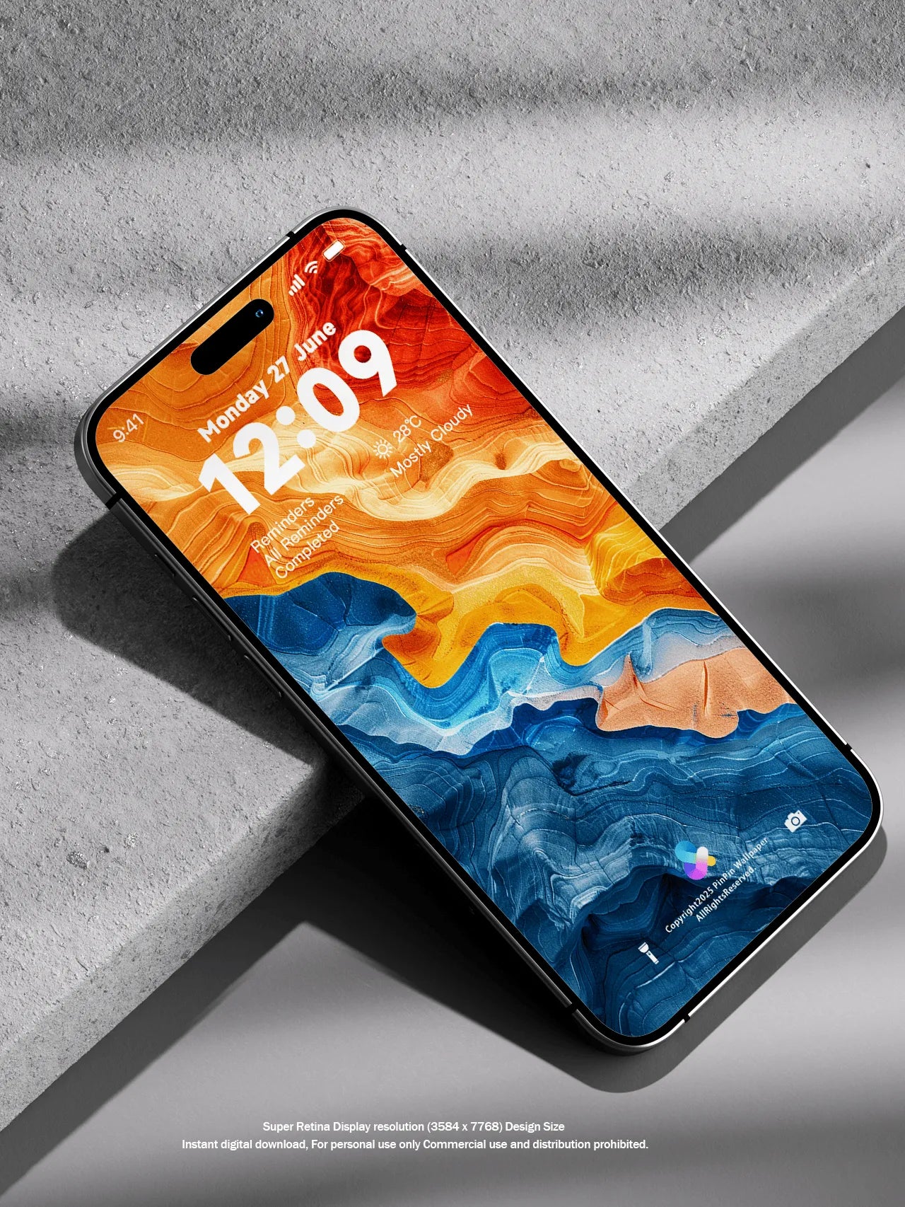 4K HD 壁紙の背景 - iPhone および Android 向け Black Universe Series20