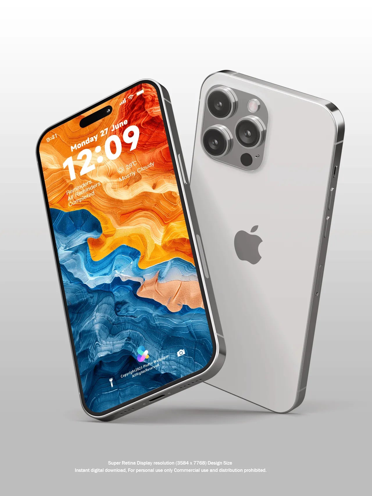 4K HD 壁紙の背景 - iPhone および Android 向け Black Universe Series20