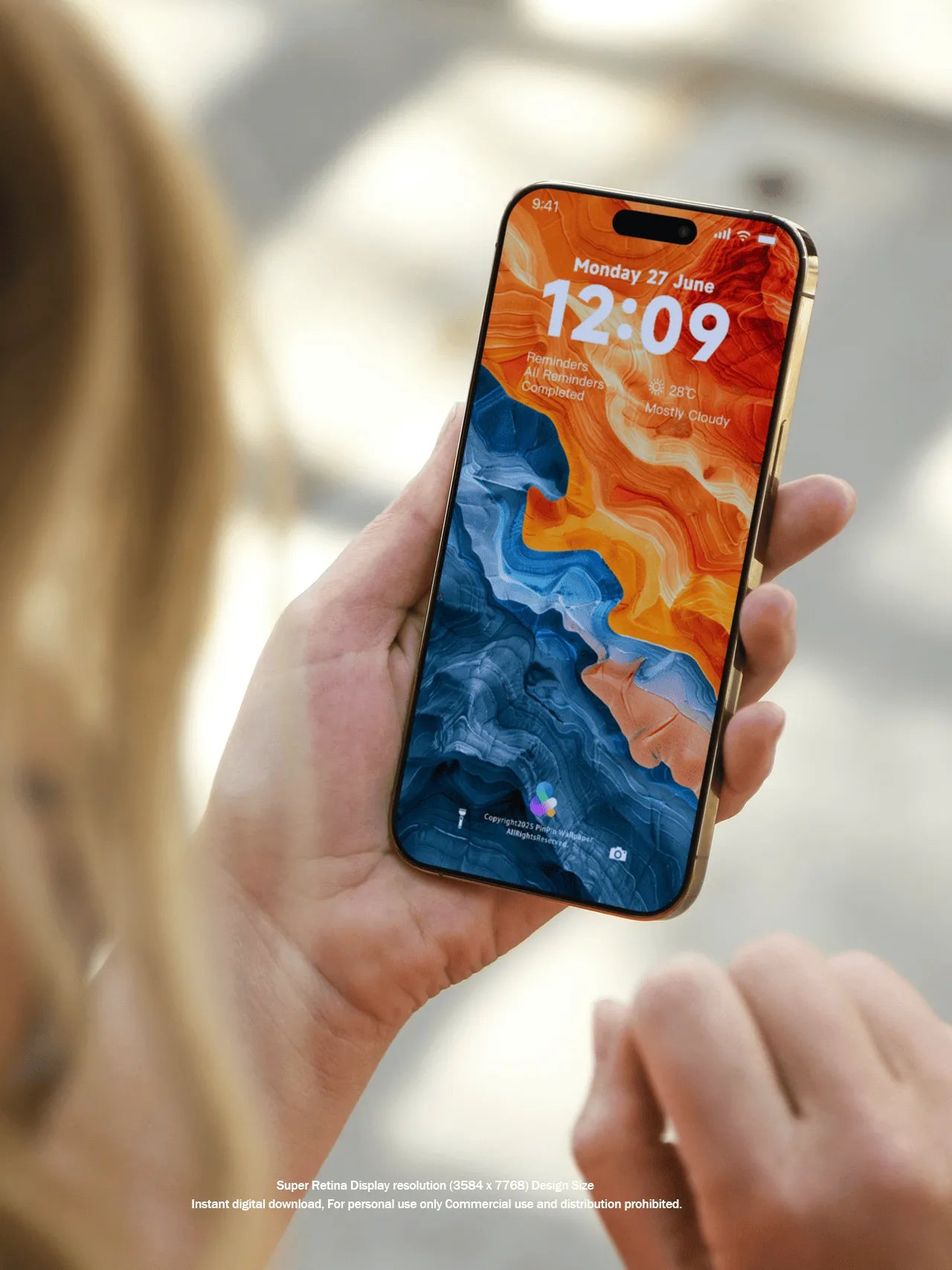 4K HD 壁紙の背景 - iPhone および Android 向け Black Universe Series20