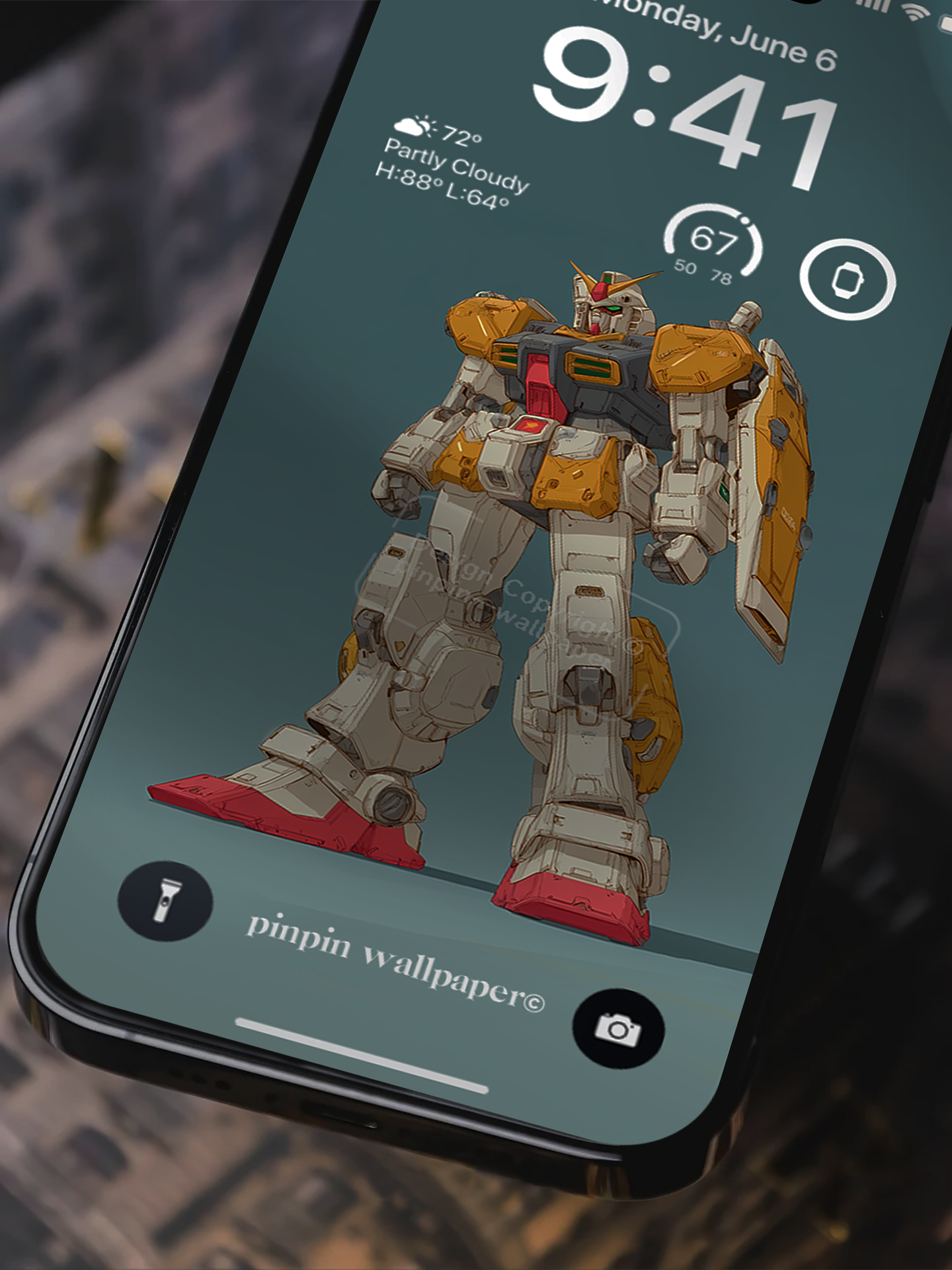 4K HD Phone Wallpaper Background -Gundam RX Classic Anime Wallpapers for iPhone and Android