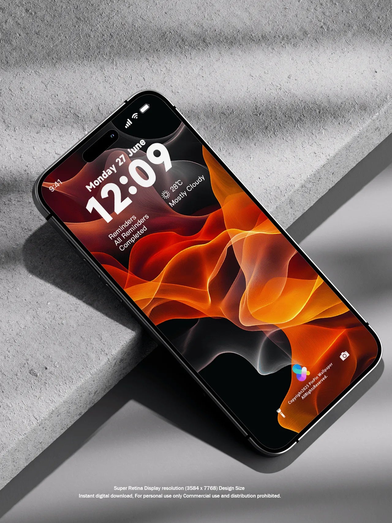 4K HD 壁紙の背景 - iPhone および Android 向け Black Universe Series20