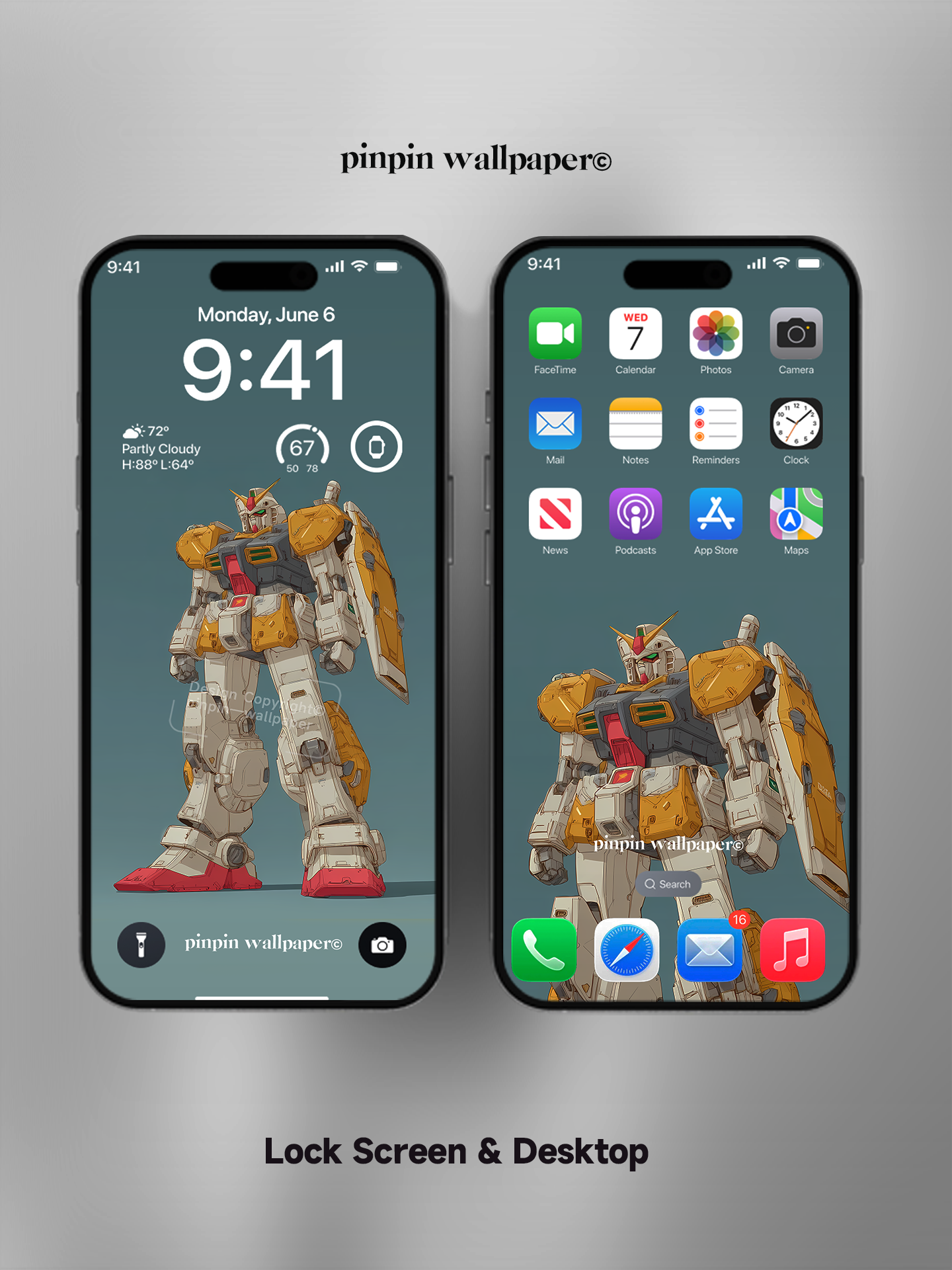 4K HD Phone Wallpaper Background -Gundam RX Classic Anime Wallpapers for iPhone and Android