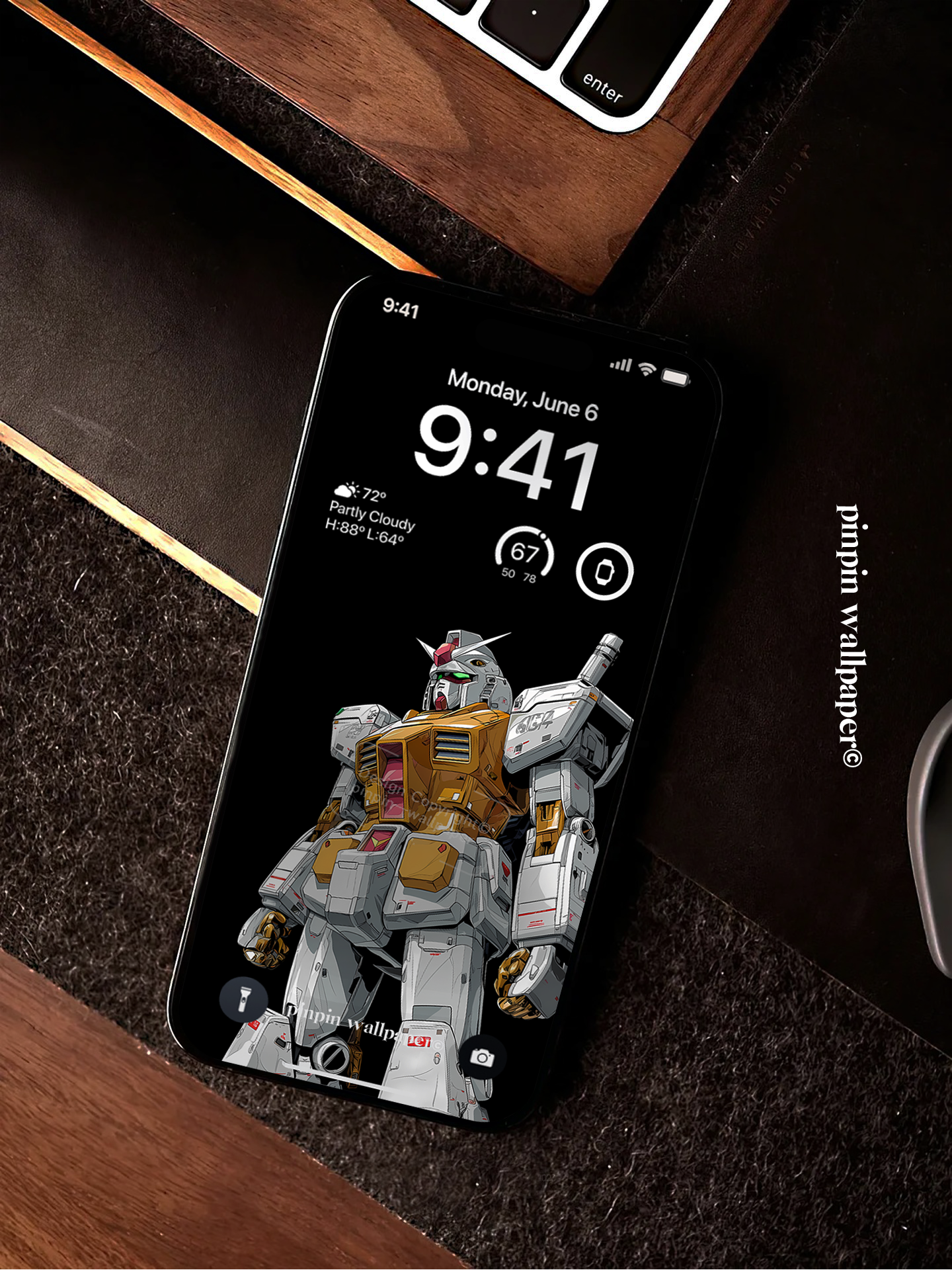 4K HD Phone Wallpaper Background -Gundam RX Classic Anime Wallpapers for iPhone and Android