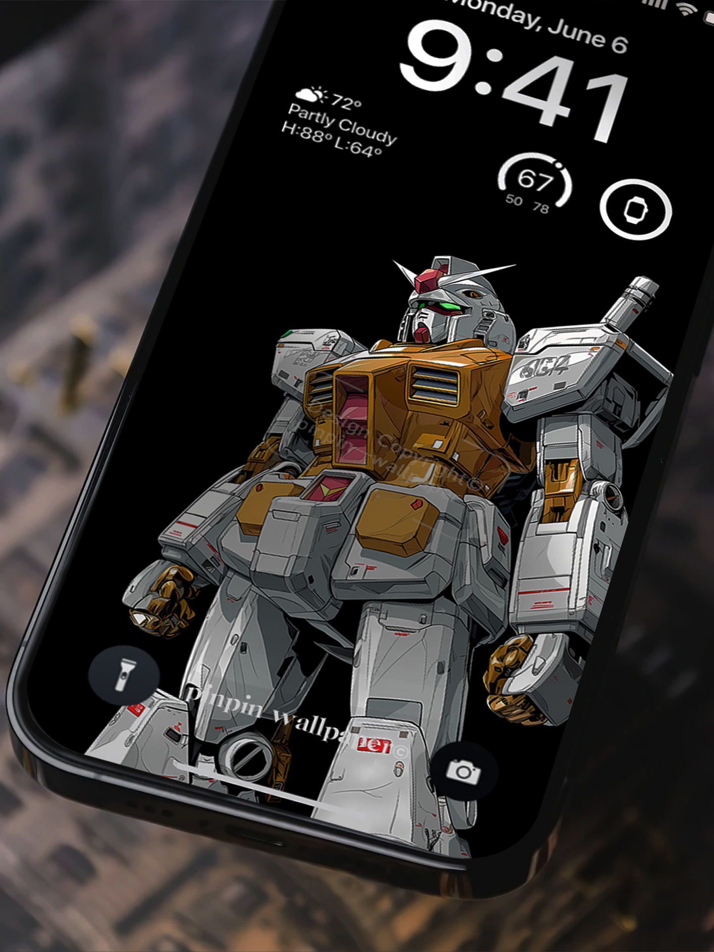 4K HD Phone Wallpaper Background -Gundam RX Classic Anime Wallpapers for iPhone and Android