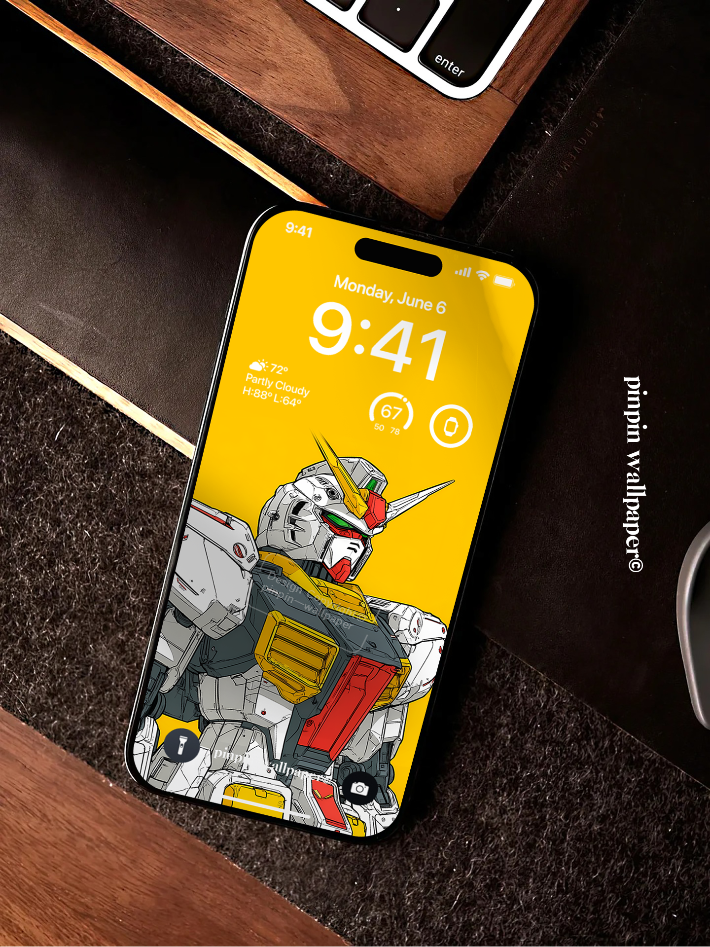 4K HD Phone Wallpaper Background -Gundam RX Classic Anime Wallpapers for iPhone and Android