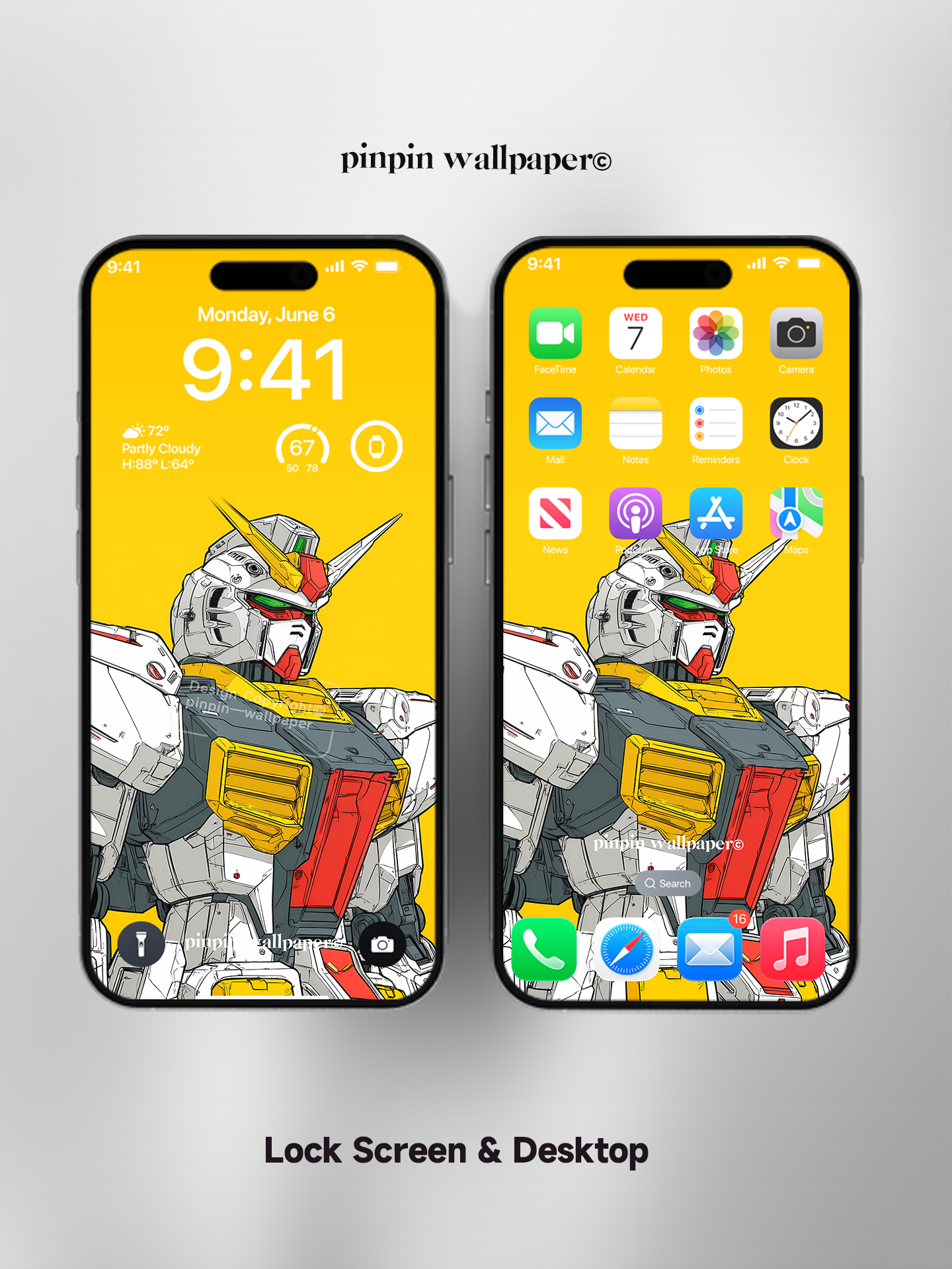 4K HD Phone Wallpaper Background -Gundam RX Classic Anime Wallpapers for iPhone and Android