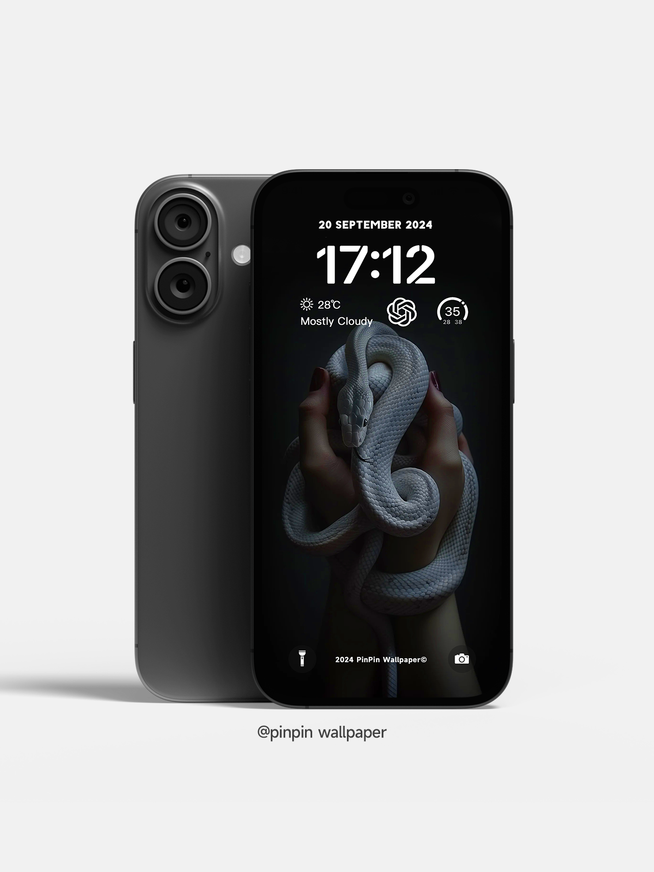 4K HD 壁紙の背景 - iPhone および Android 向け Black Universe Series20