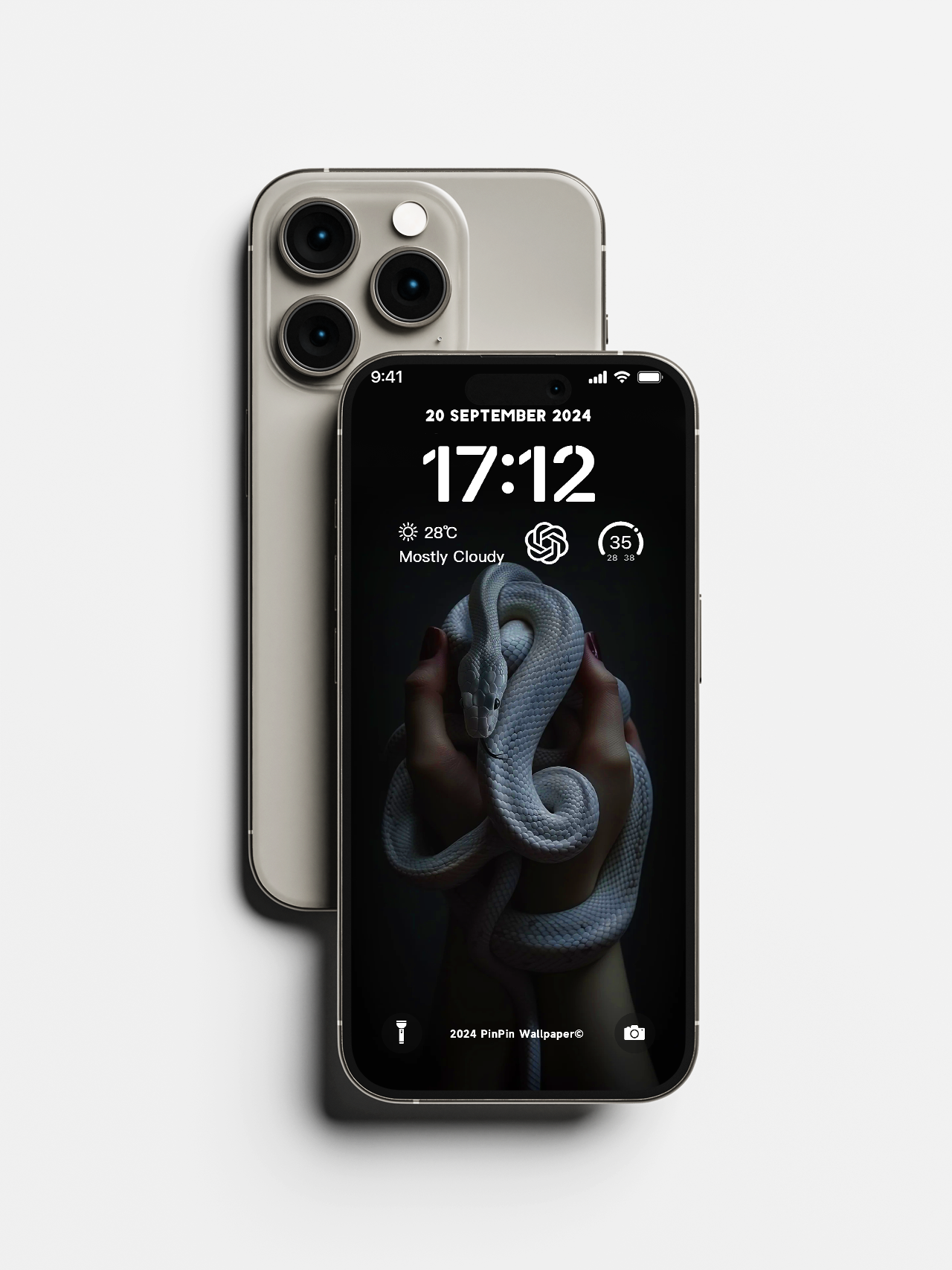 4K HD 壁紙の背景 - iPhone および Android 向け Black Universe Series20
