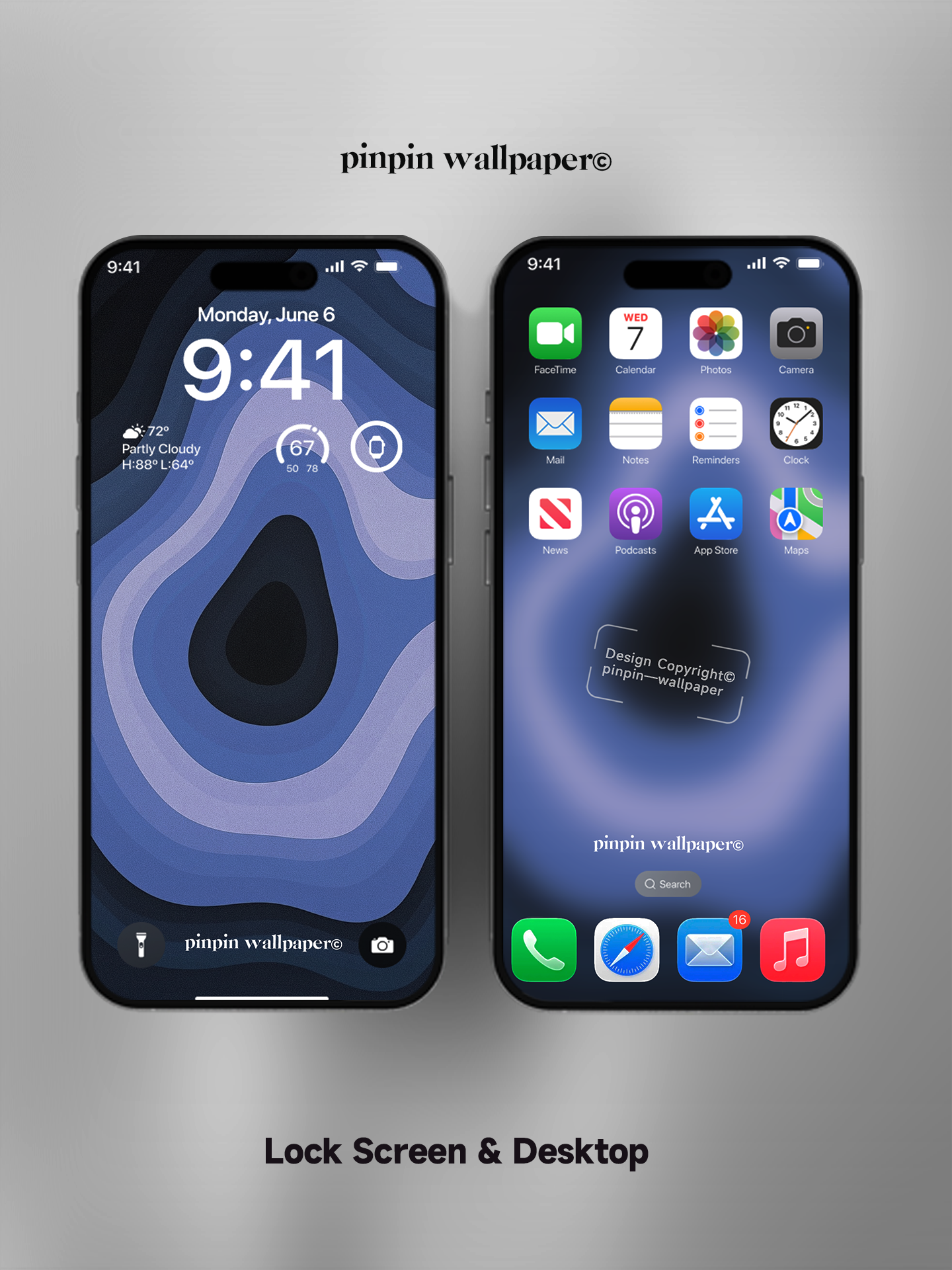 4K HD Phone Wallpaper Background - NO.5828 Minimalist Gradient Style wallpapers for iPhone and Android