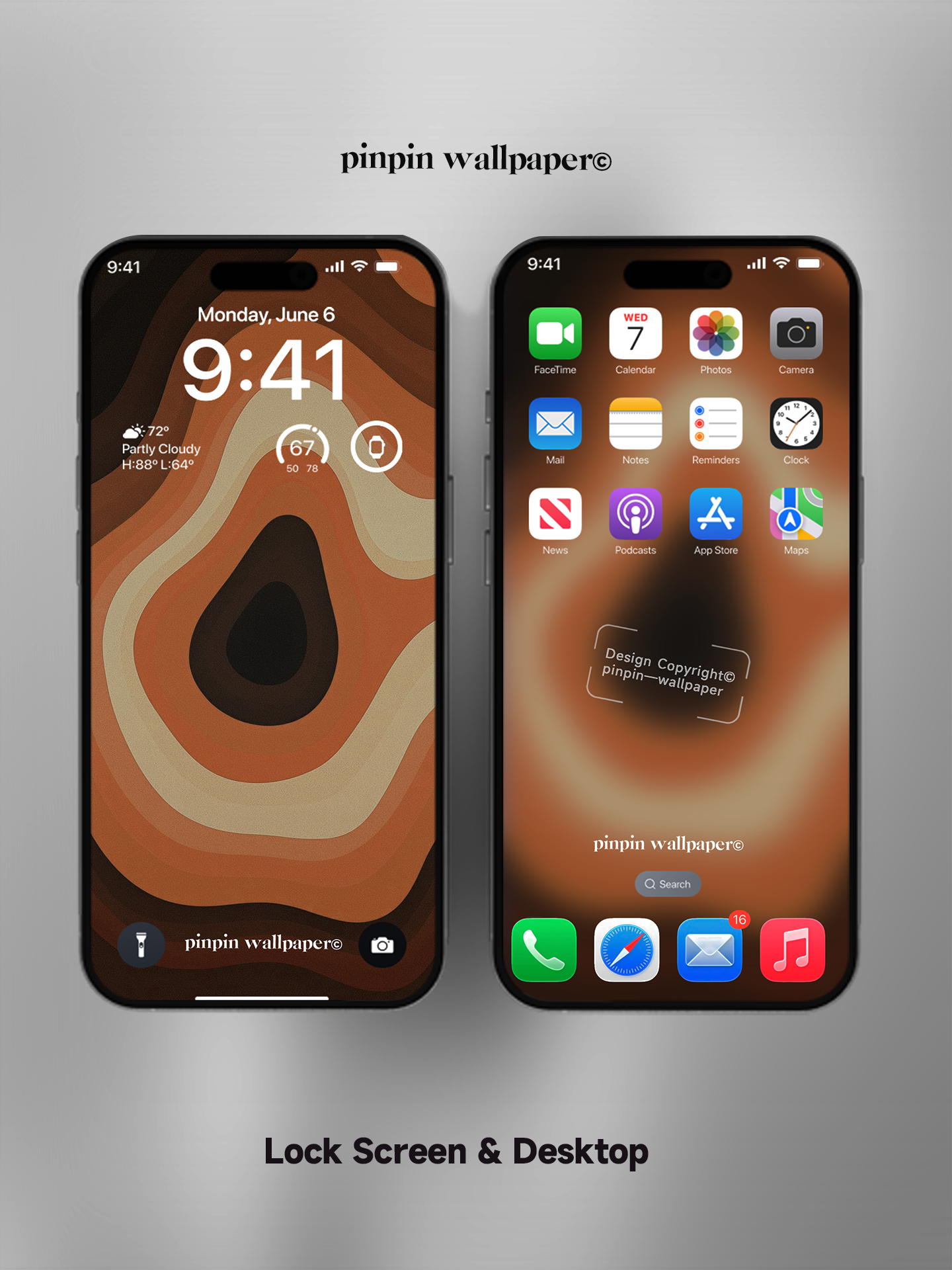4K HD Phone Wallpaper Background - NO.5829 Minimalist Gradient Style wallpapers for iPhone and Android