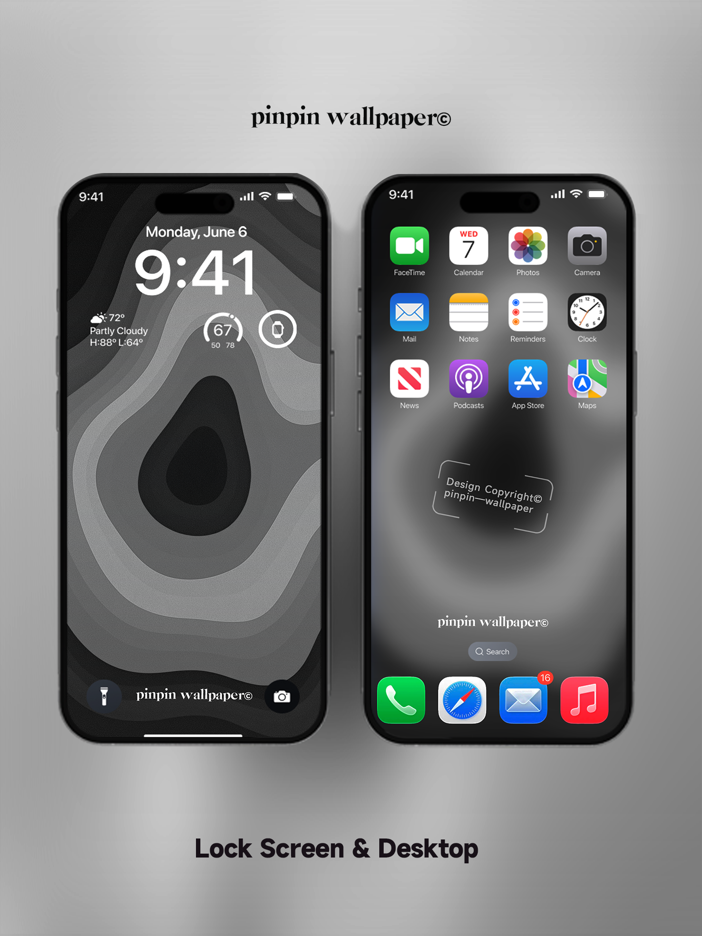 4K HD Phone Wallpaper Background - NO.5830 Minimalist Gradient Style wallpapers for iPhone and Android