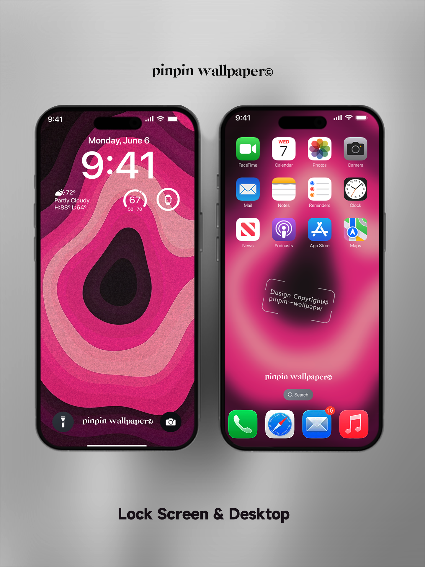4K HD Phone Wallpaper Background - NO.5831 Minimalist Gradient Style wallpapers for iPhone and Android