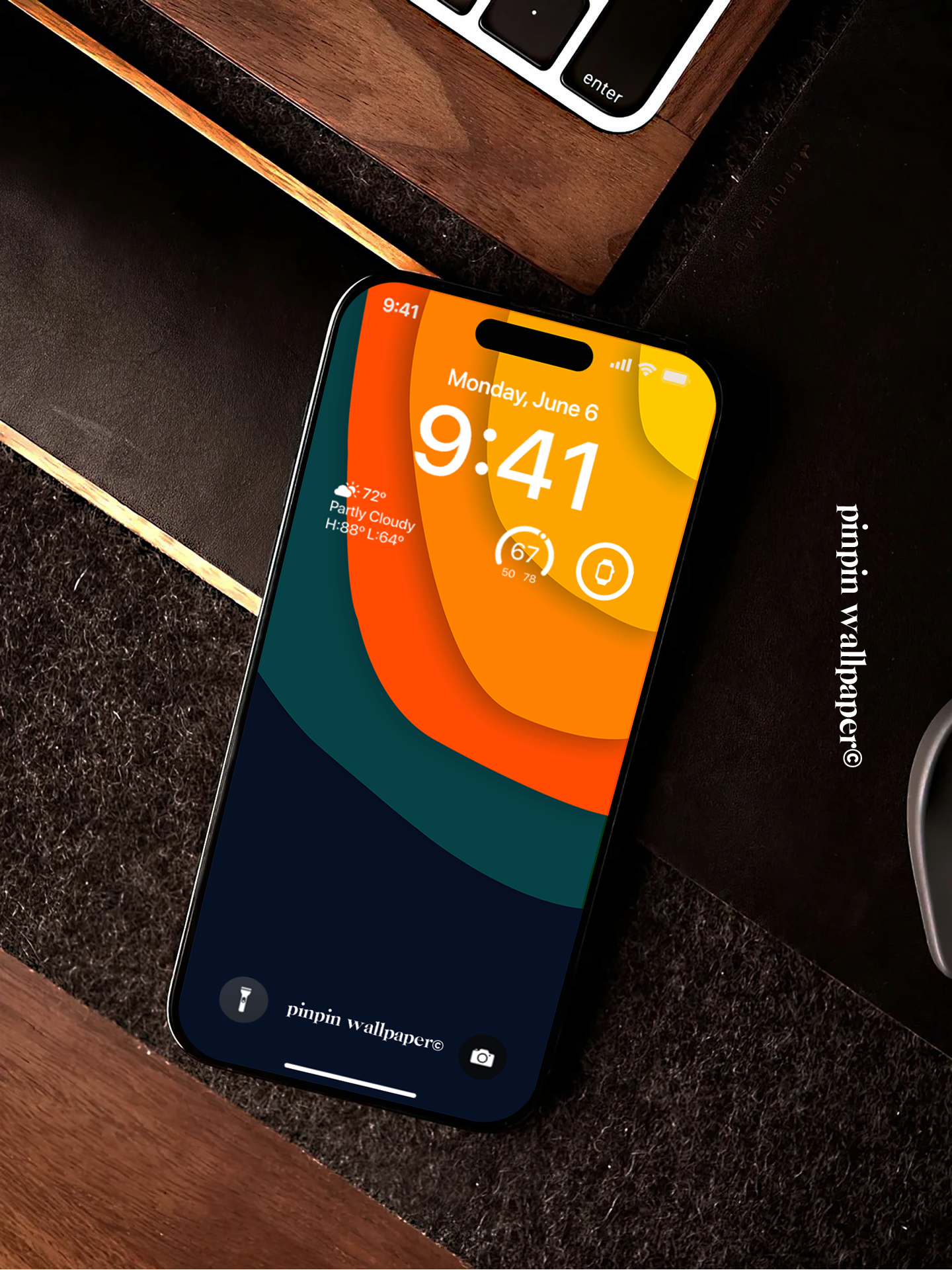 4K HD Phone Wallpaper Background - NO.5835 Minimalist Gradient Style wallpapers for iPhone and Android