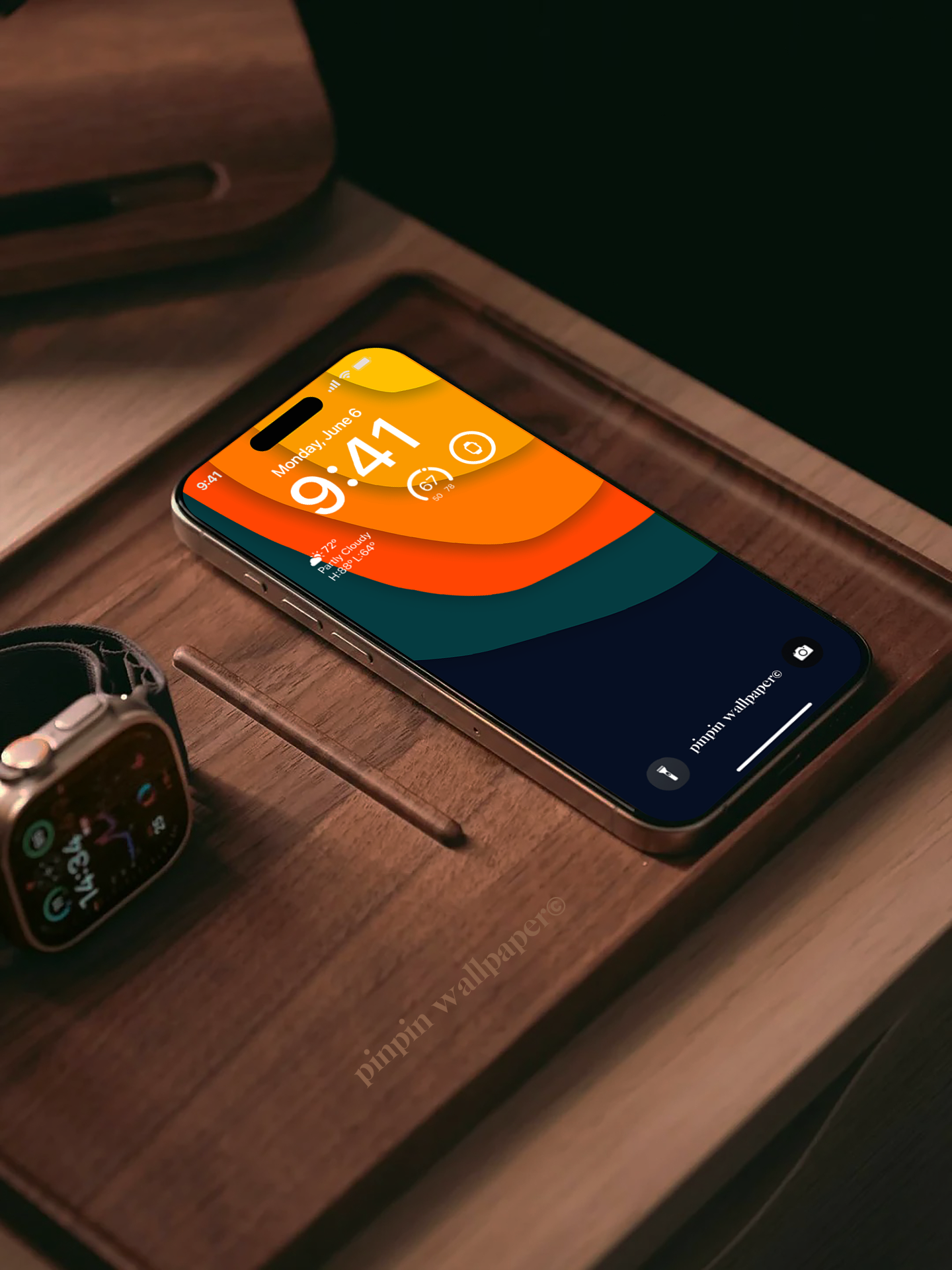 4K HD Phone Wallpaper Background - NO.5835 Minimalist Gradient Style wallpapers for iPhone and Android