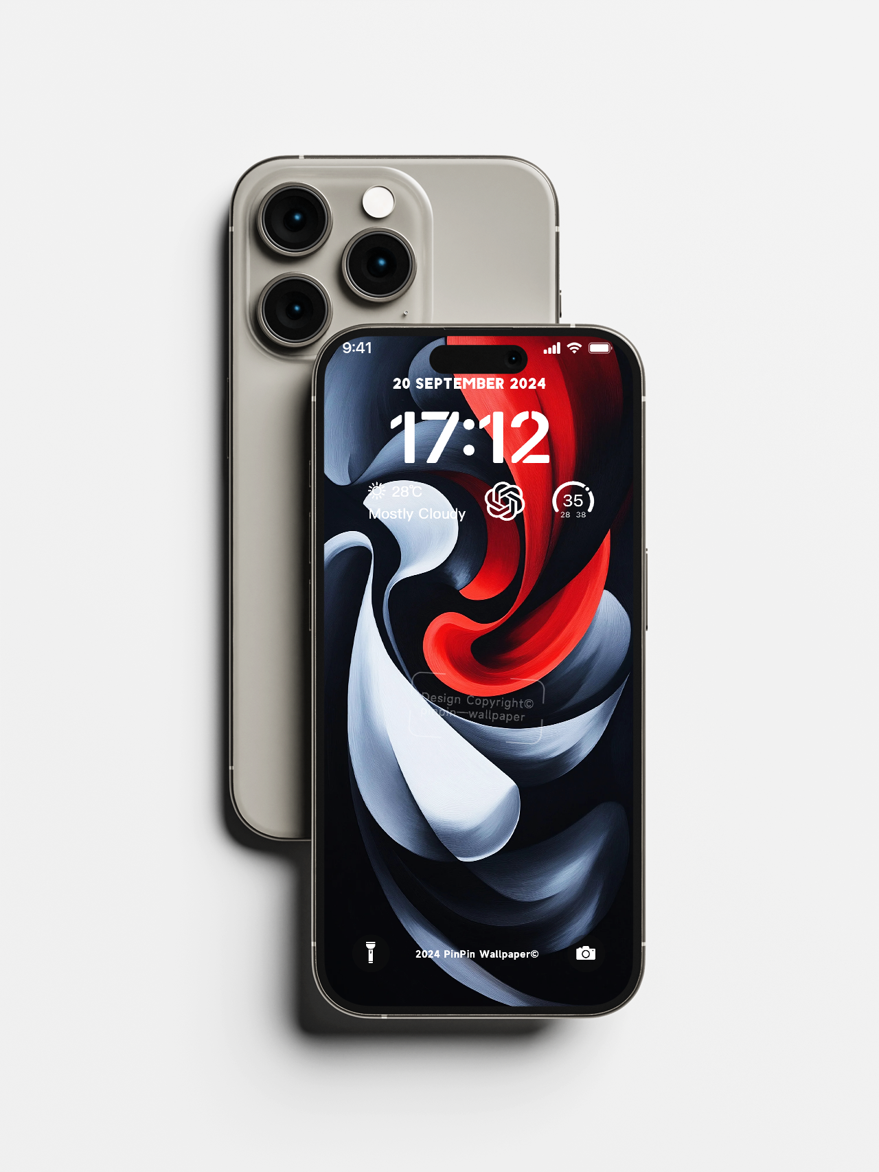 4K HD 壁紙の背景 - iPhone および Android 向け Black Universe Series20
