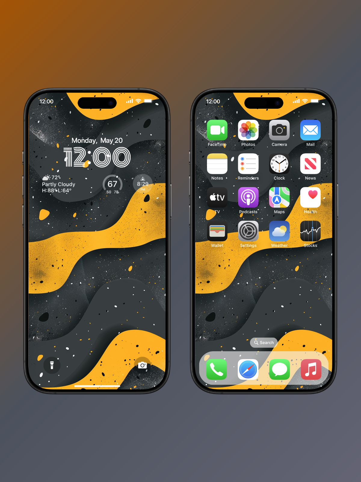 4K HD Phone Wallpaper Background - Minimalist Gradient Style wallpapers for iPhone and Android