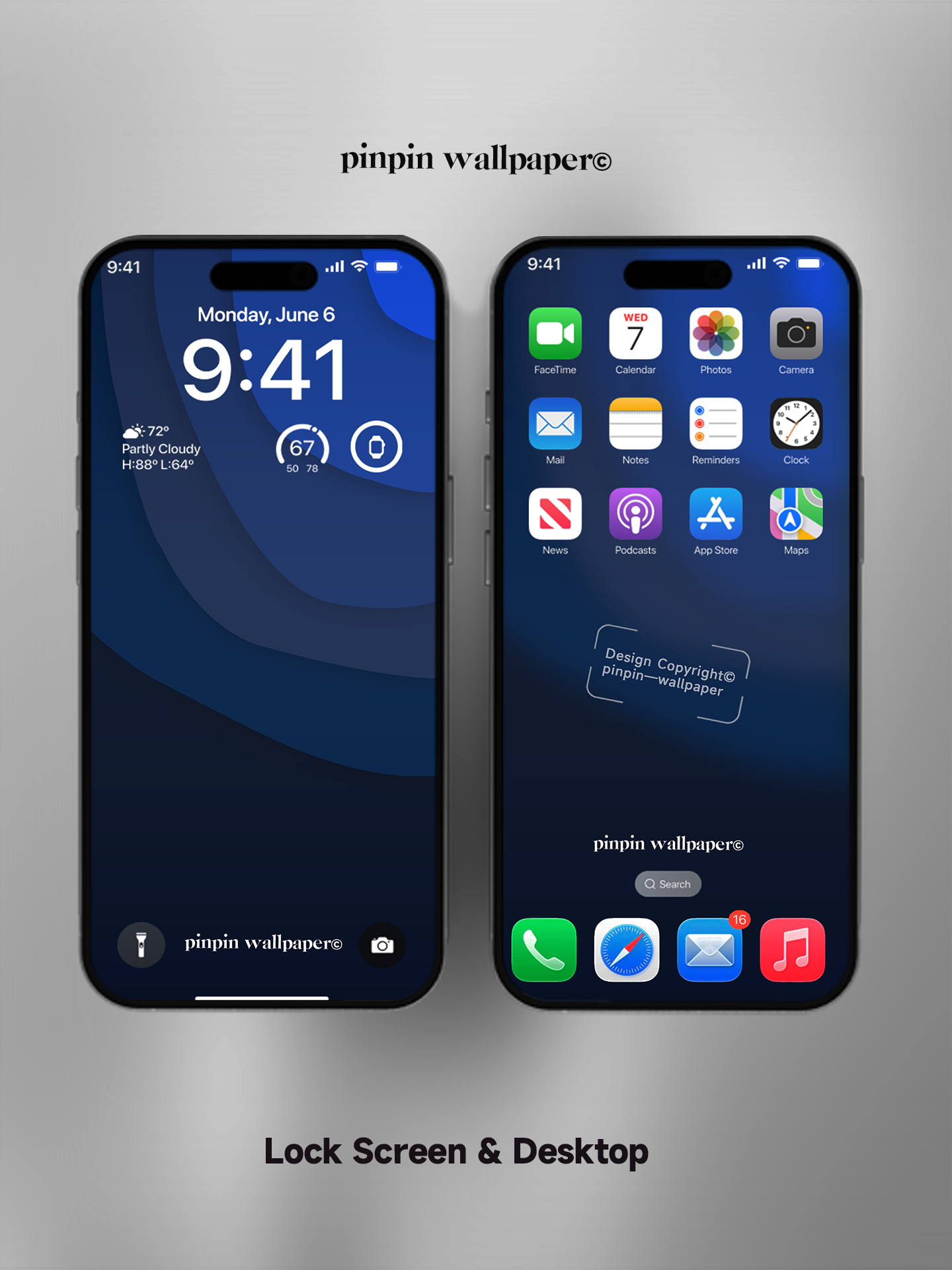 4K HD Phone Wallpaper Background - NO.5832 Minimalist Gradient Style wallpapers for iPhone and Android