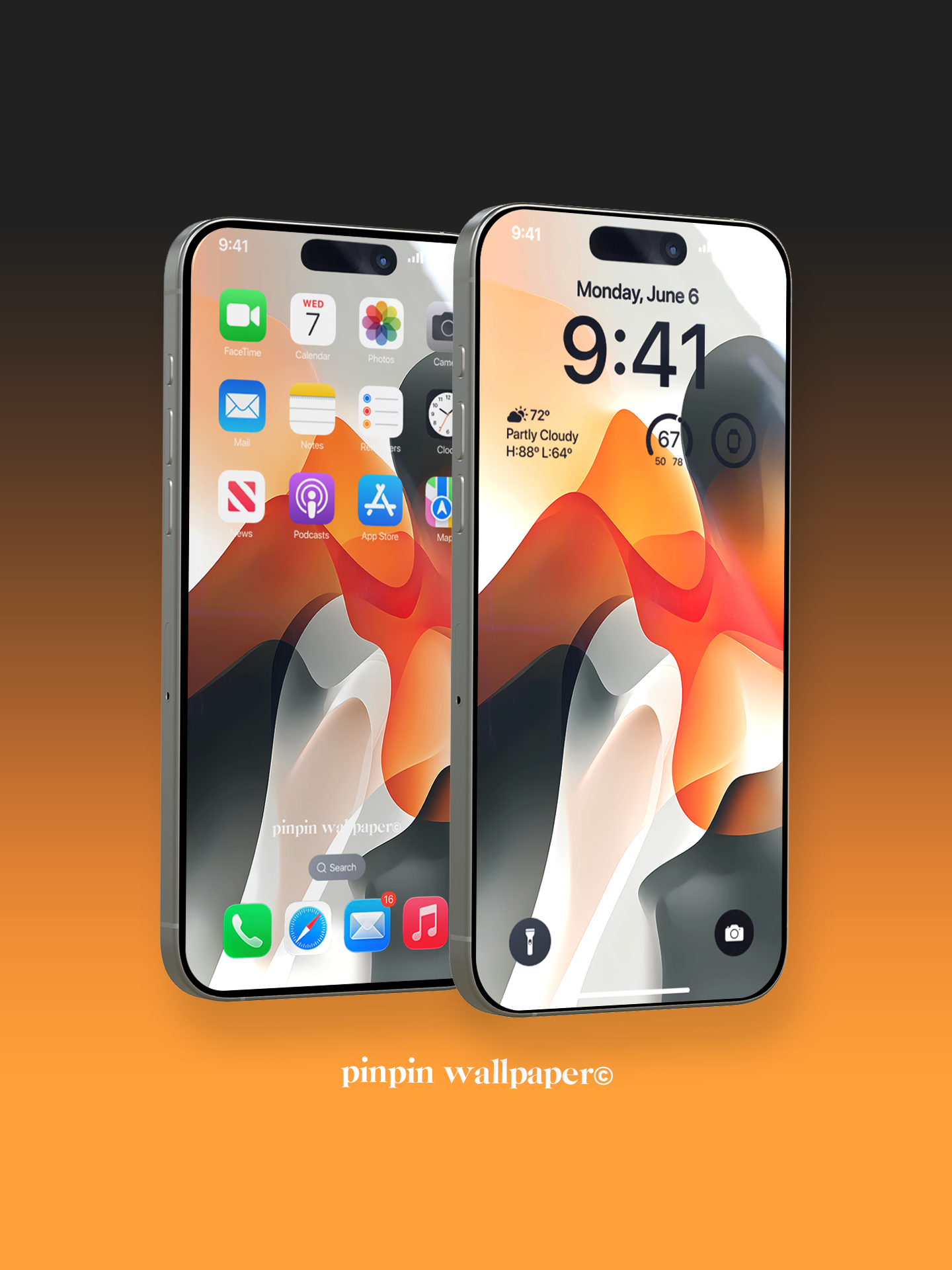 4K HD Phone Wallpaper Background - NO.5958 Minimalist Gradient Style wallpapers for iPhone and Android