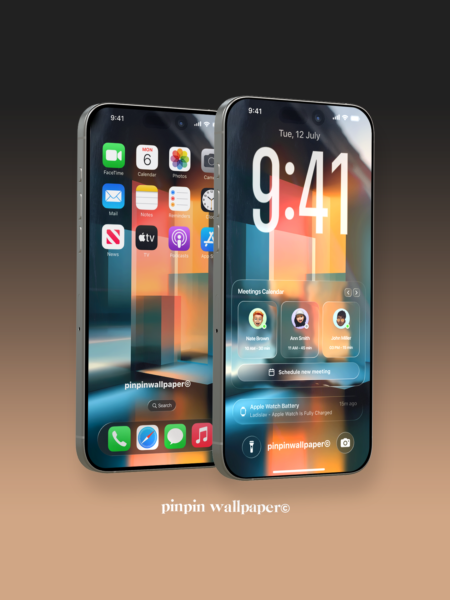 4K HD 壁紙の背景 - iPhone および Android 向け Black Universe Series20