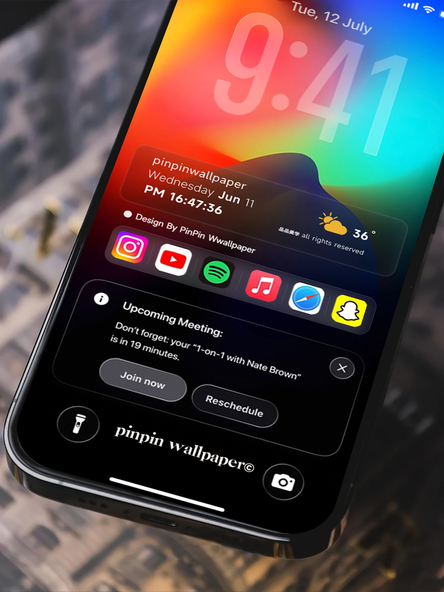 4K HD Phone Wallpaper Background - NO.5839 Minimalist Gradient Style wallpapers for iPhone and Android
