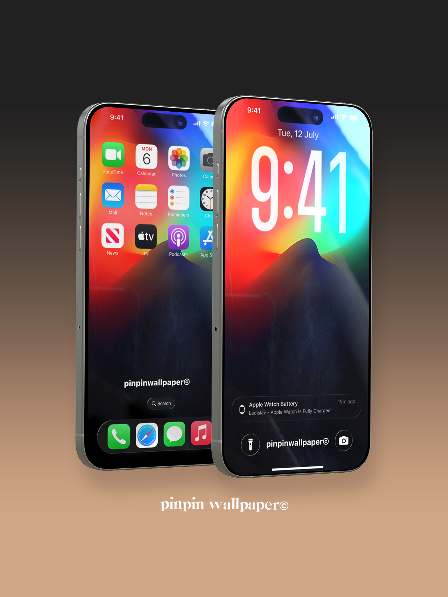 4K HD 壁紙の背景 - iPhone および Android 向け Black Universe Series20