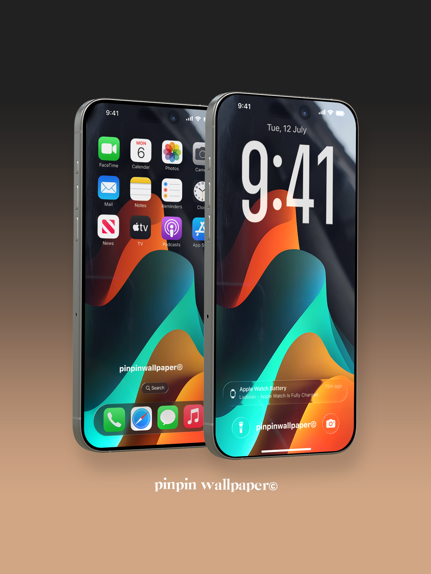 4K HD 壁紙の背景 - iPhone および Android 向け Black Universe Series20