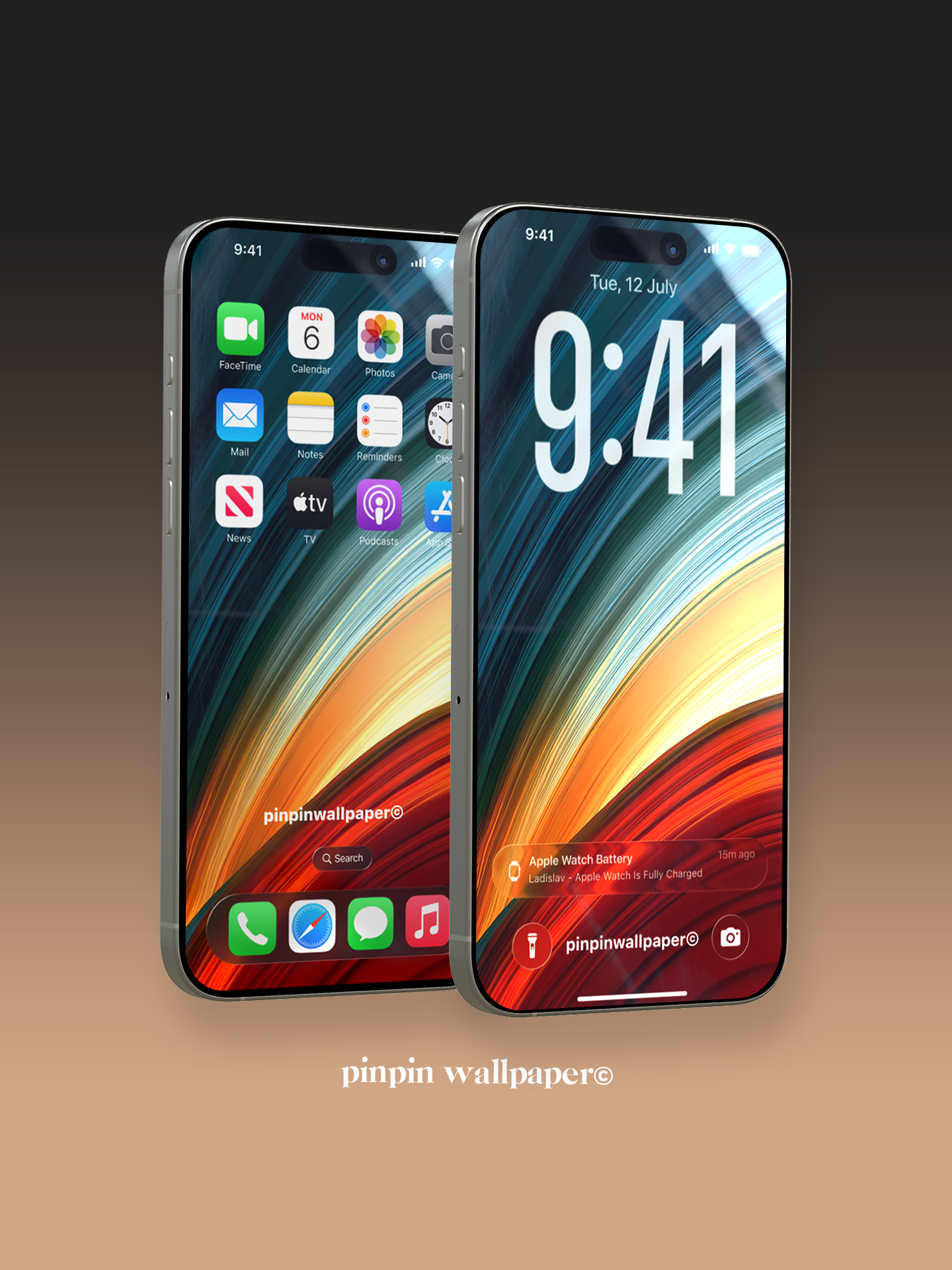 4K HD 壁紙の背景 - iPhone および Android 向け Black Universe Series20
