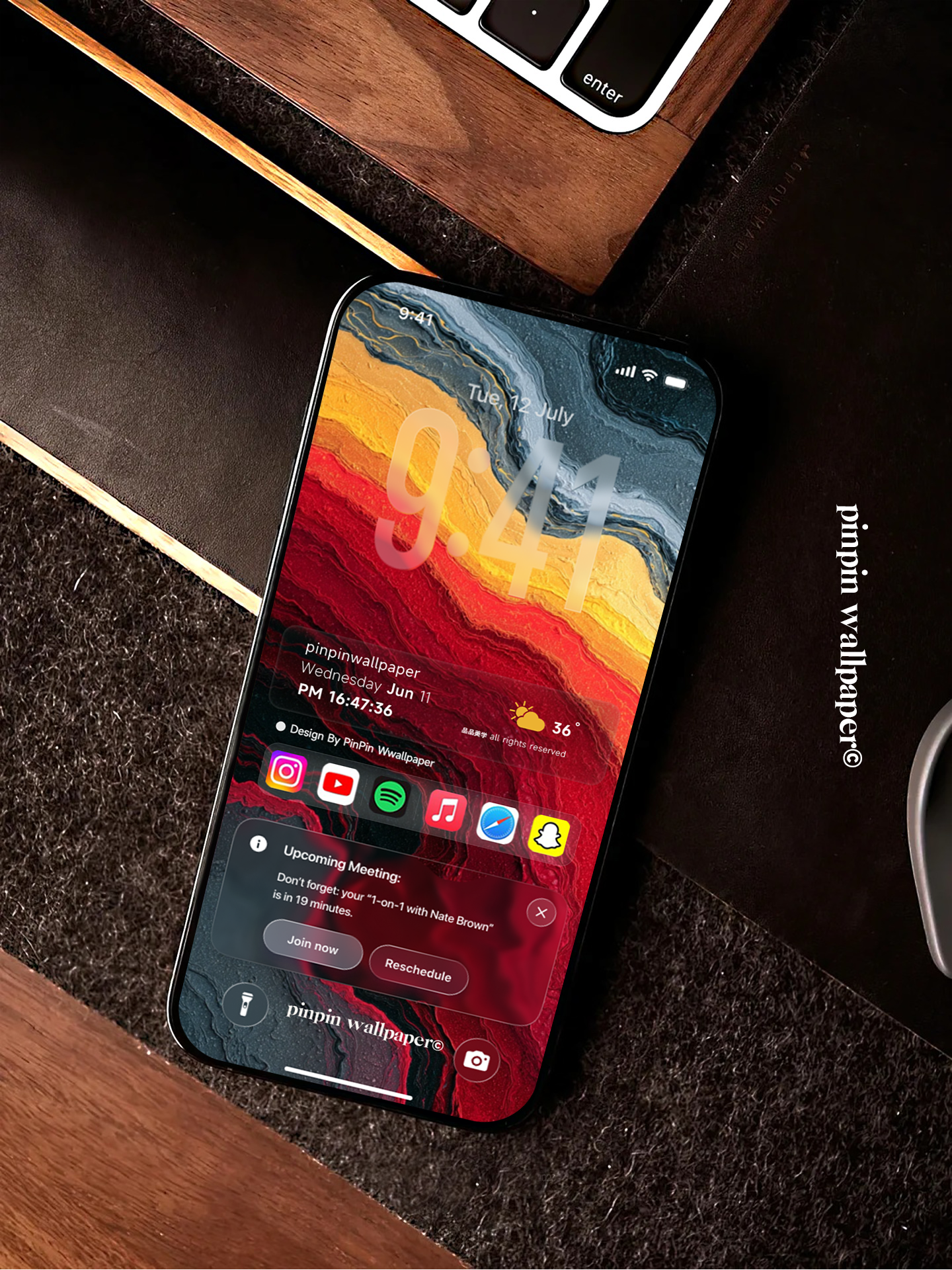 4K HD Phone Wallpaper Background - NO.5842 Minimalist Gradient Style wallpapers for iPhone and Android