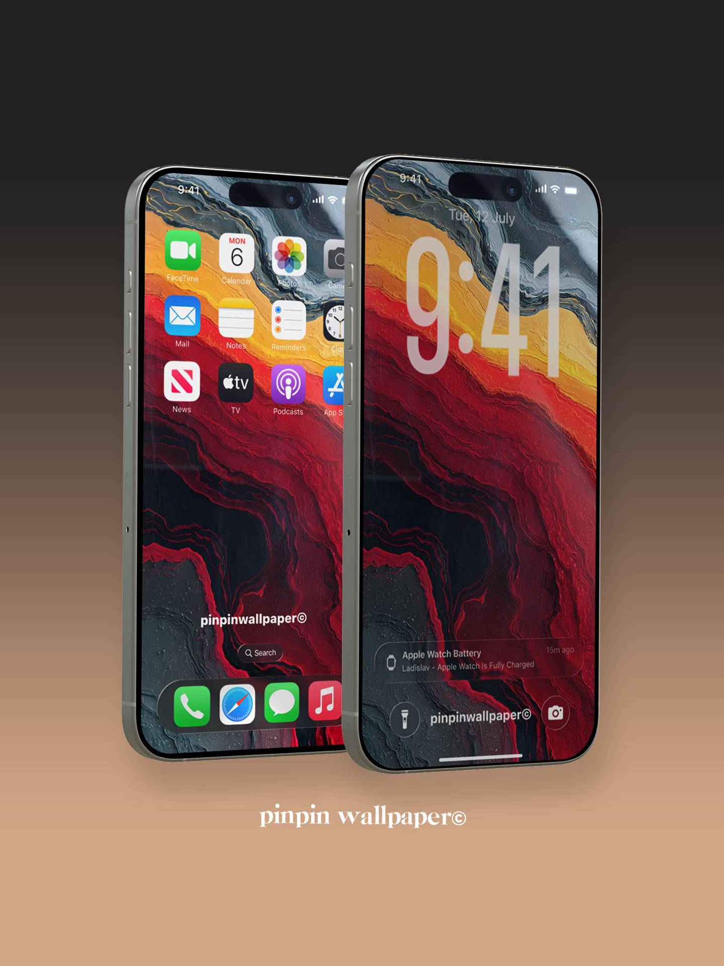 4K HD 壁紙の背景 - iPhone および Android 向け Black Universe Series20