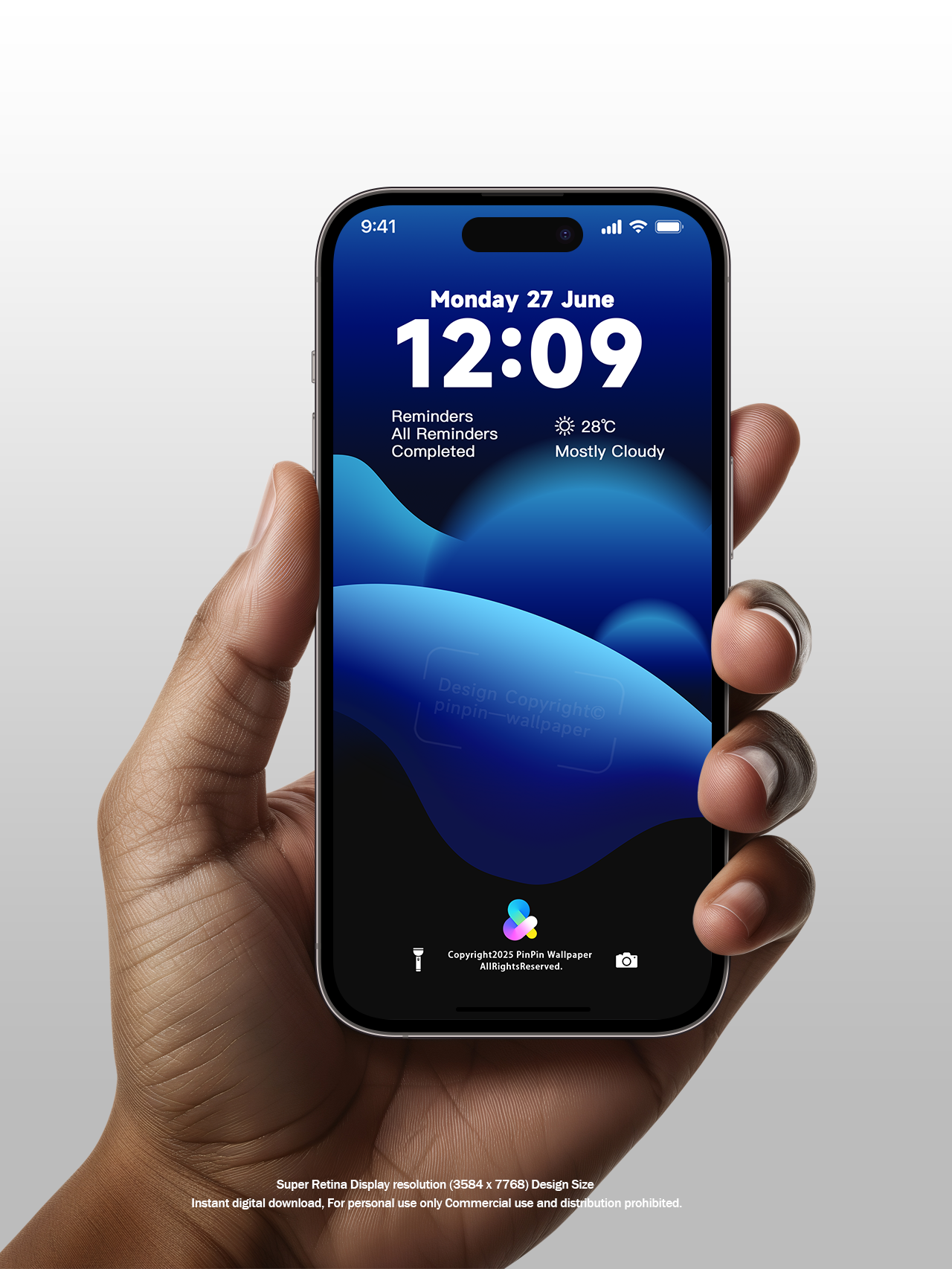 4K HD 壁紙の背景 - iPhone および Android 向け Black Universe Series20