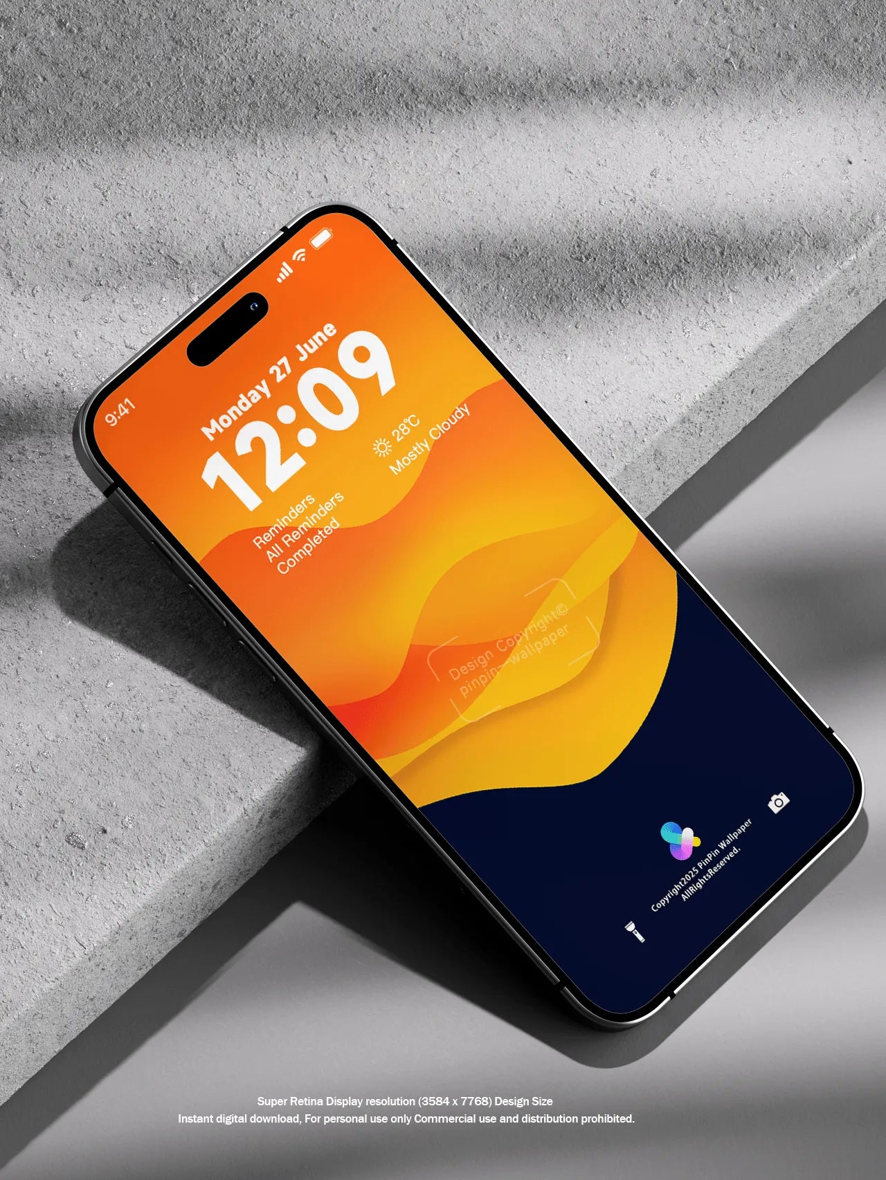 4K HD 壁紙の背景 - iPhone および Android 向け Black Universe Series20