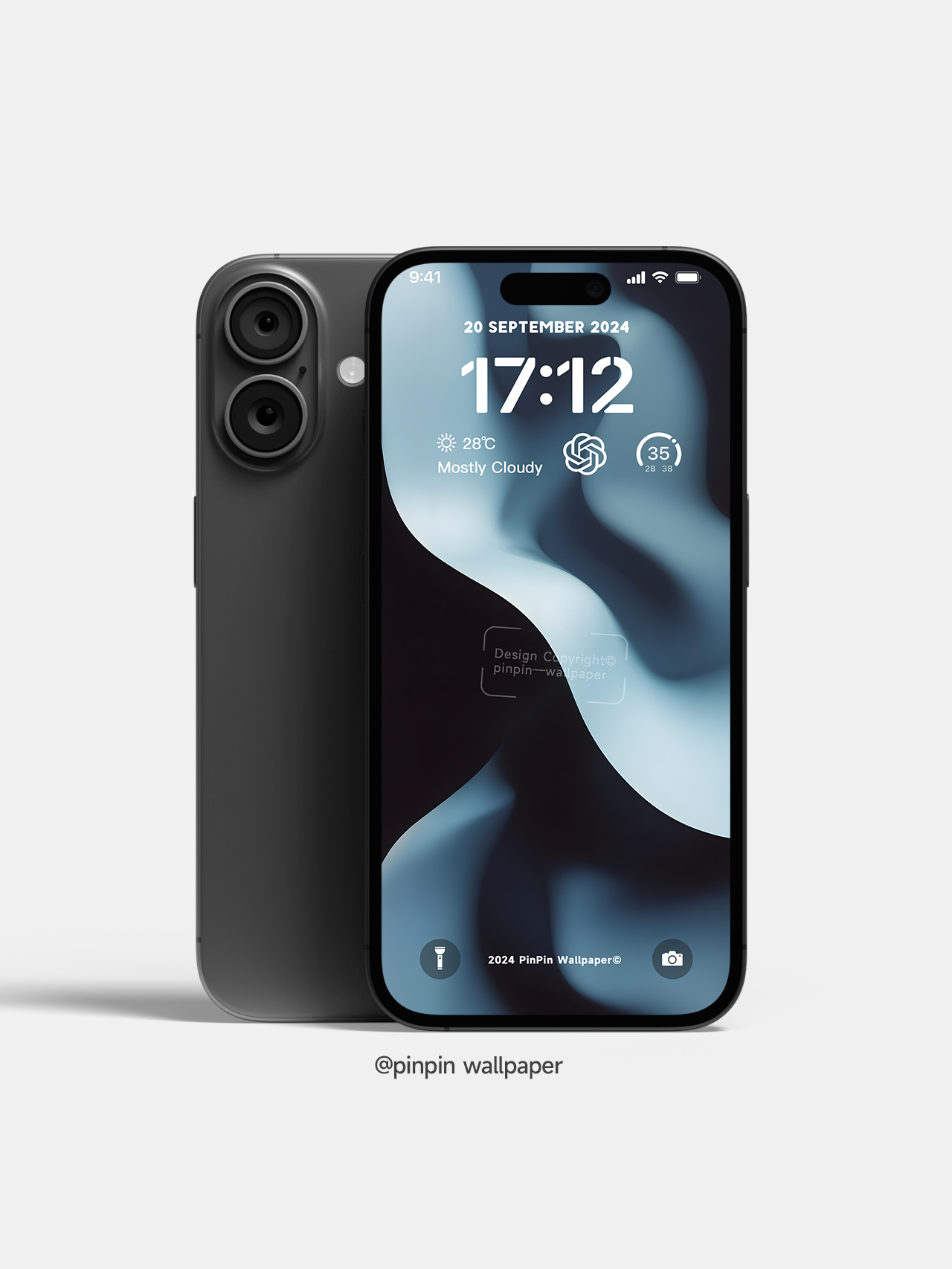 4K HD 壁紙の背景 - iPhone および Android 向け Black Universe Series20