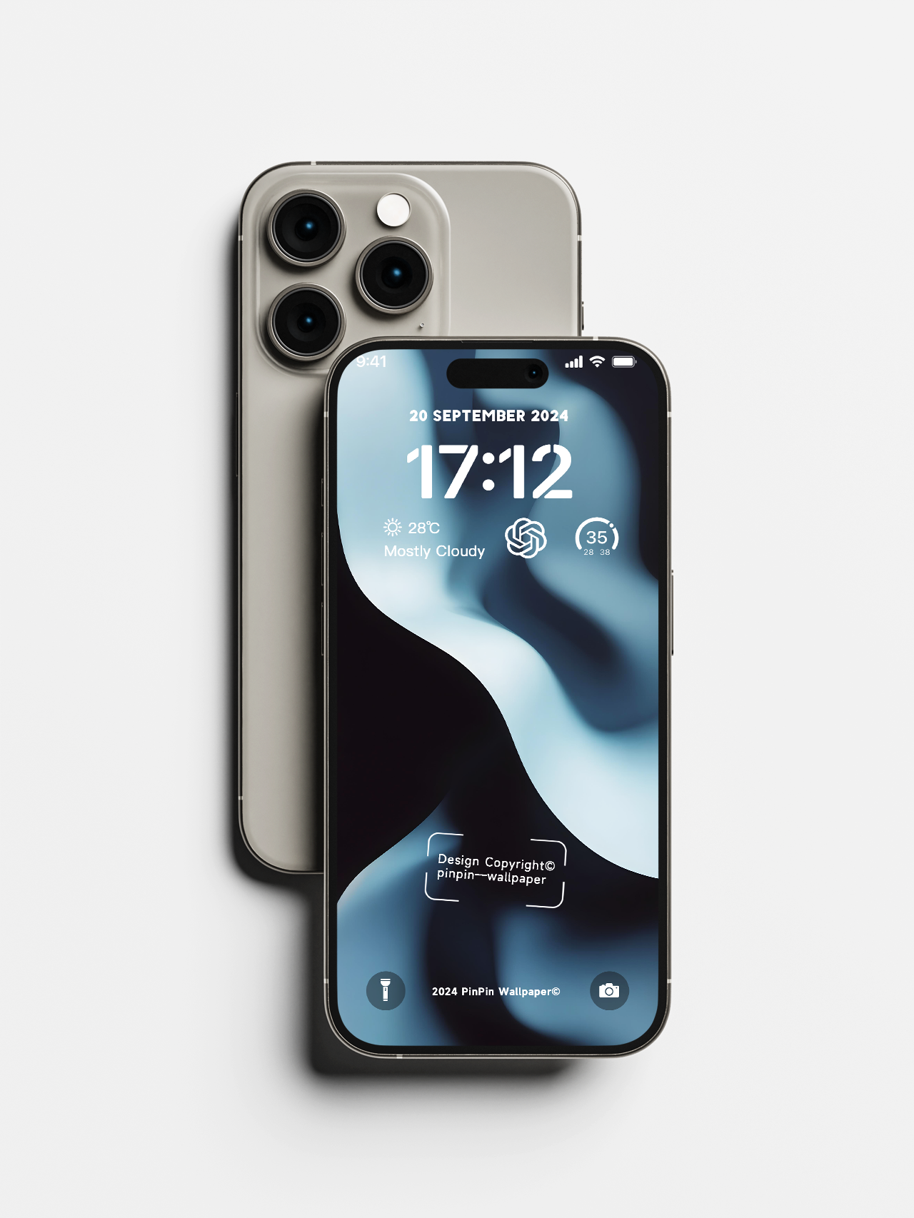 4K HD 壁紙の背景 - iPhone および Android 向け Black Universe Series20