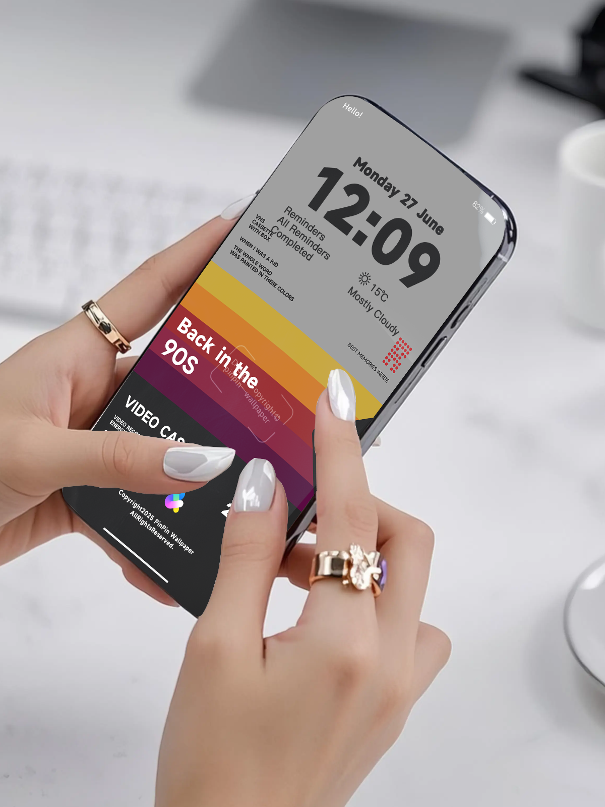 4K HD 壁紙の背景 - iPhone および Android 向け Black Universe Series20