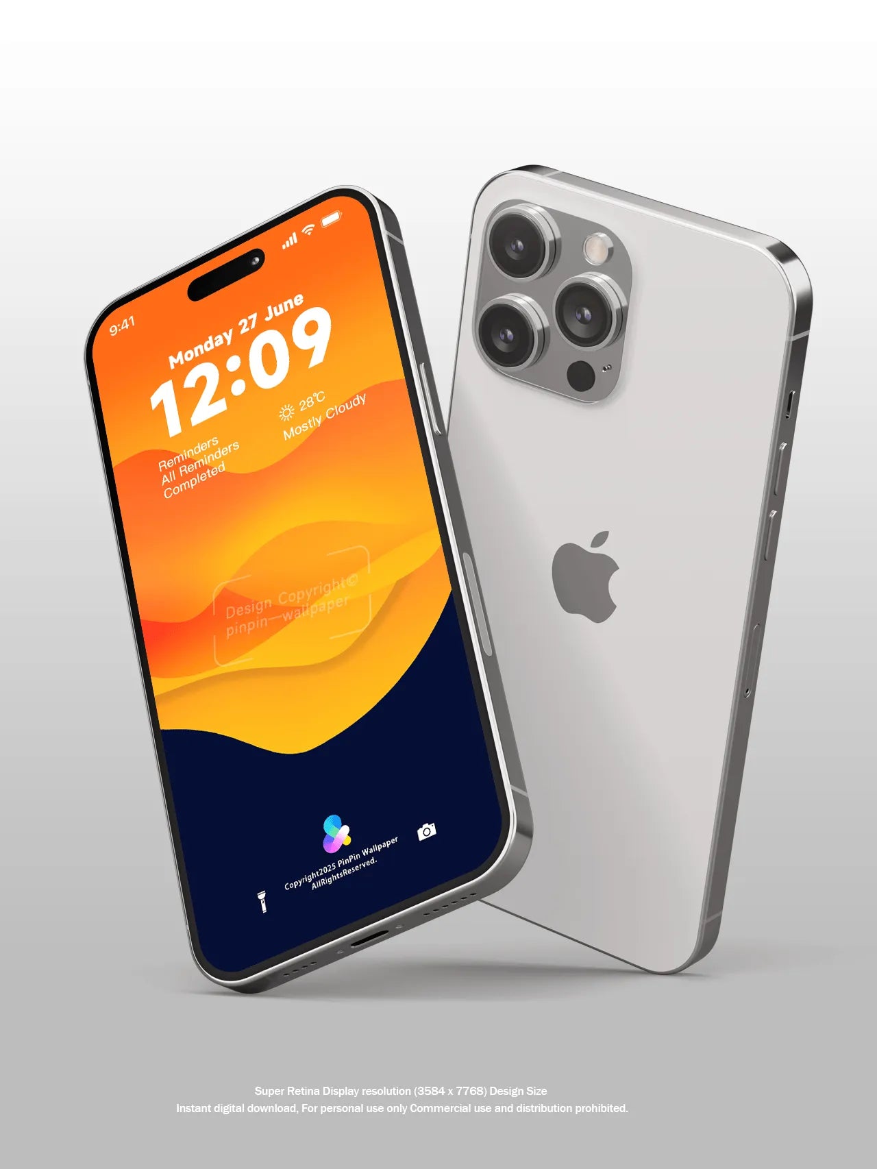 4K HD 壁紙の背景 - iPhone および Android 向け Black Universe Series20
