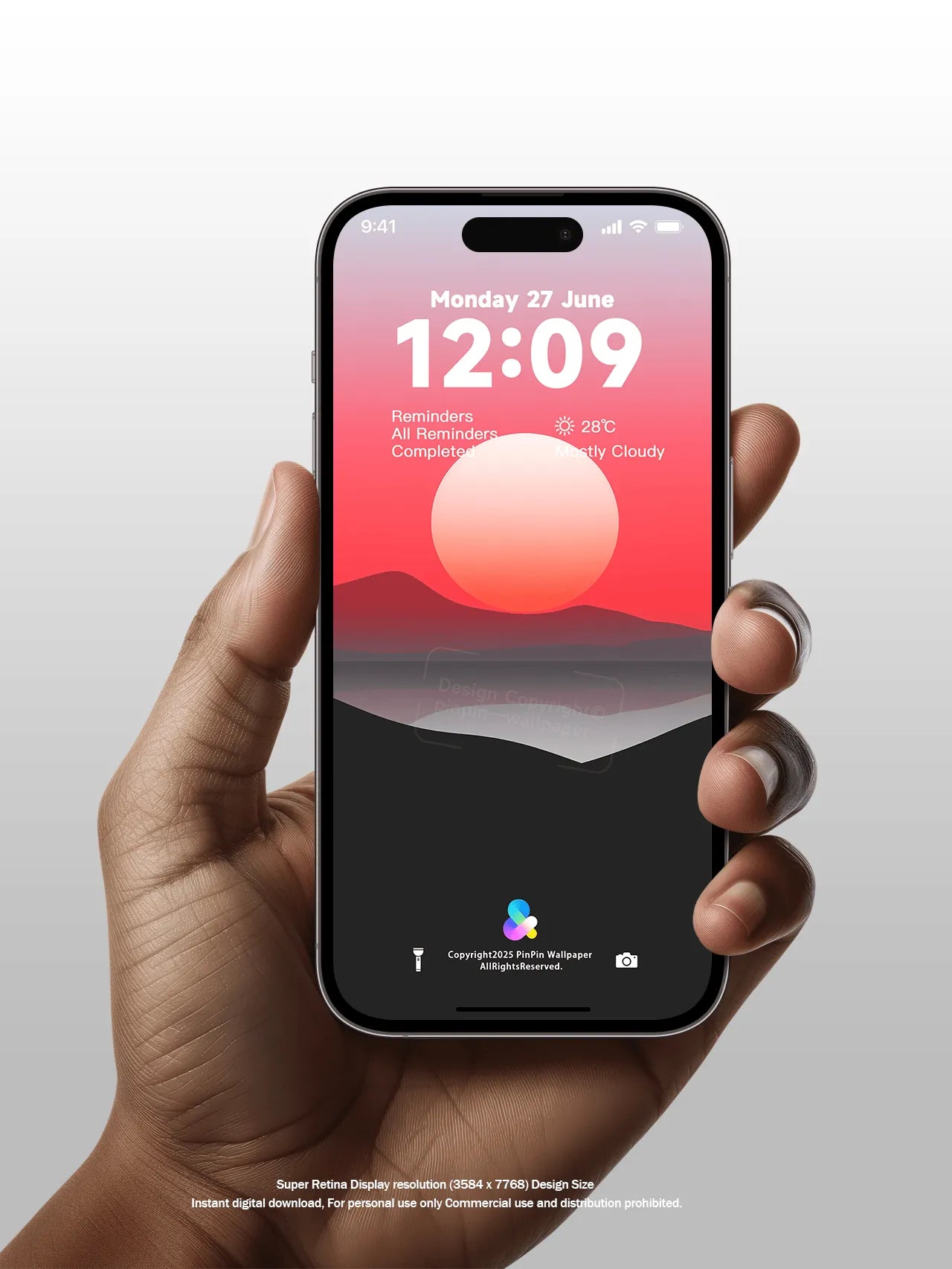 4K HD 壁紙の背景 - iPhone および Android 向け Black Universe Series20