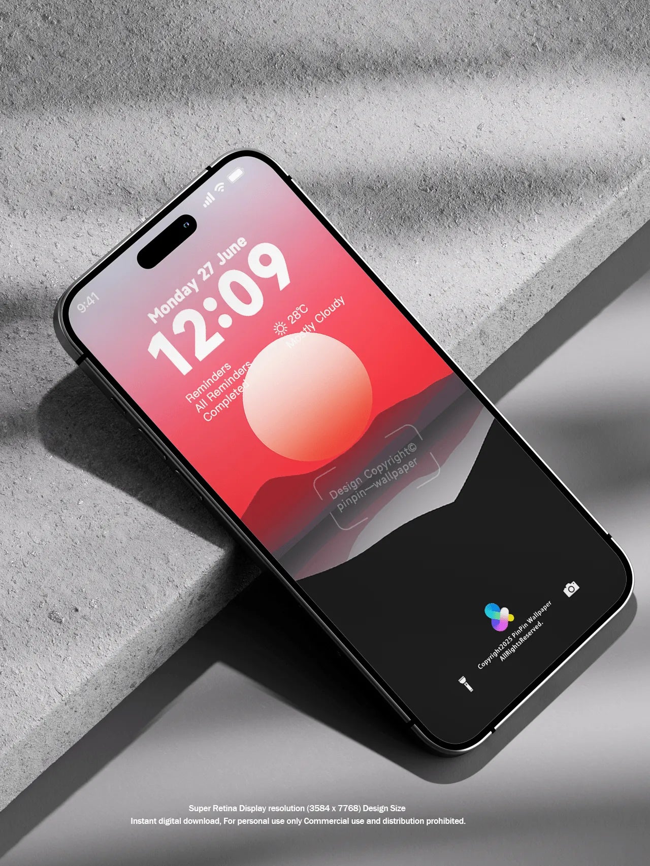 4K HD 壁紙の背景 - iPhone および Android 向け Black Universe Series20