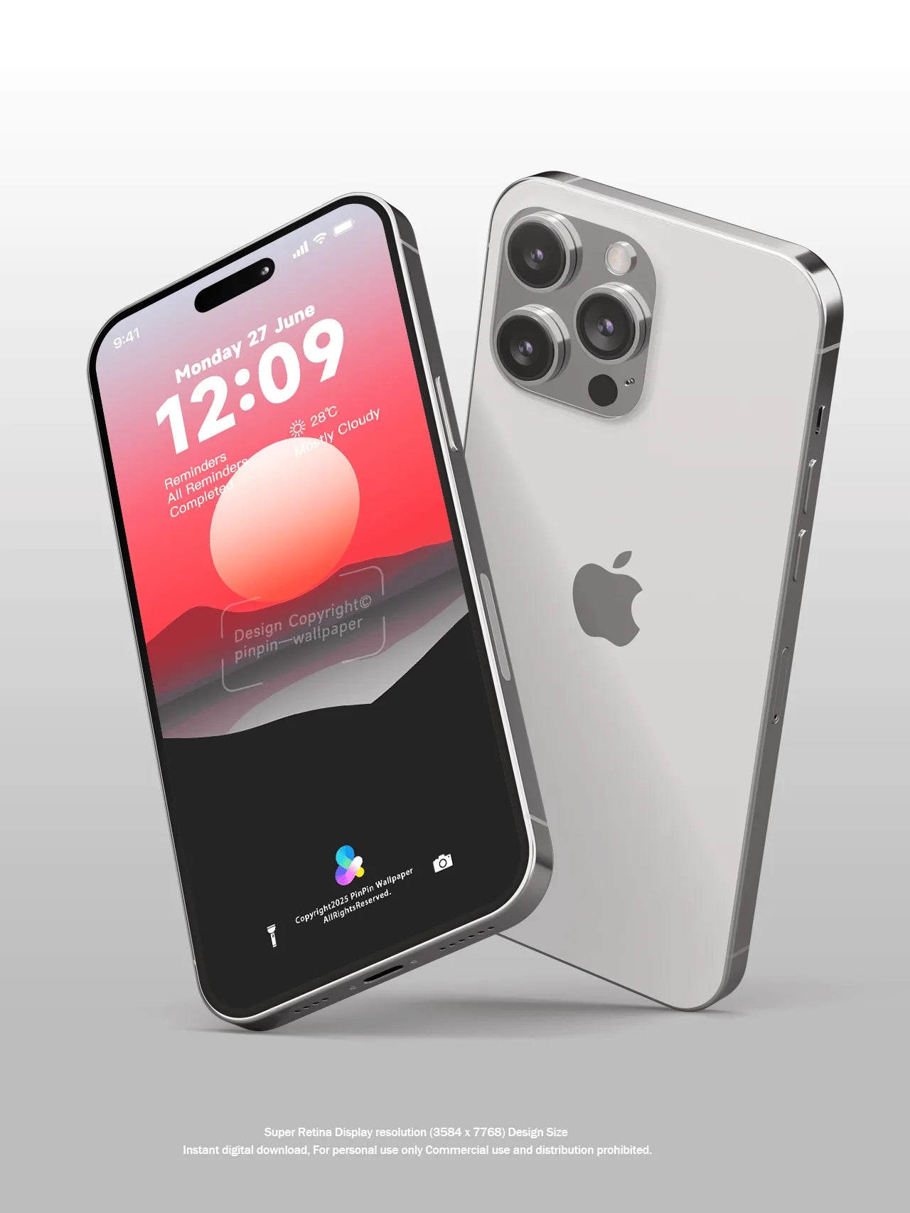 4K HD 壁紙の背景 - iPhone および Android 向け Black Universe Series20