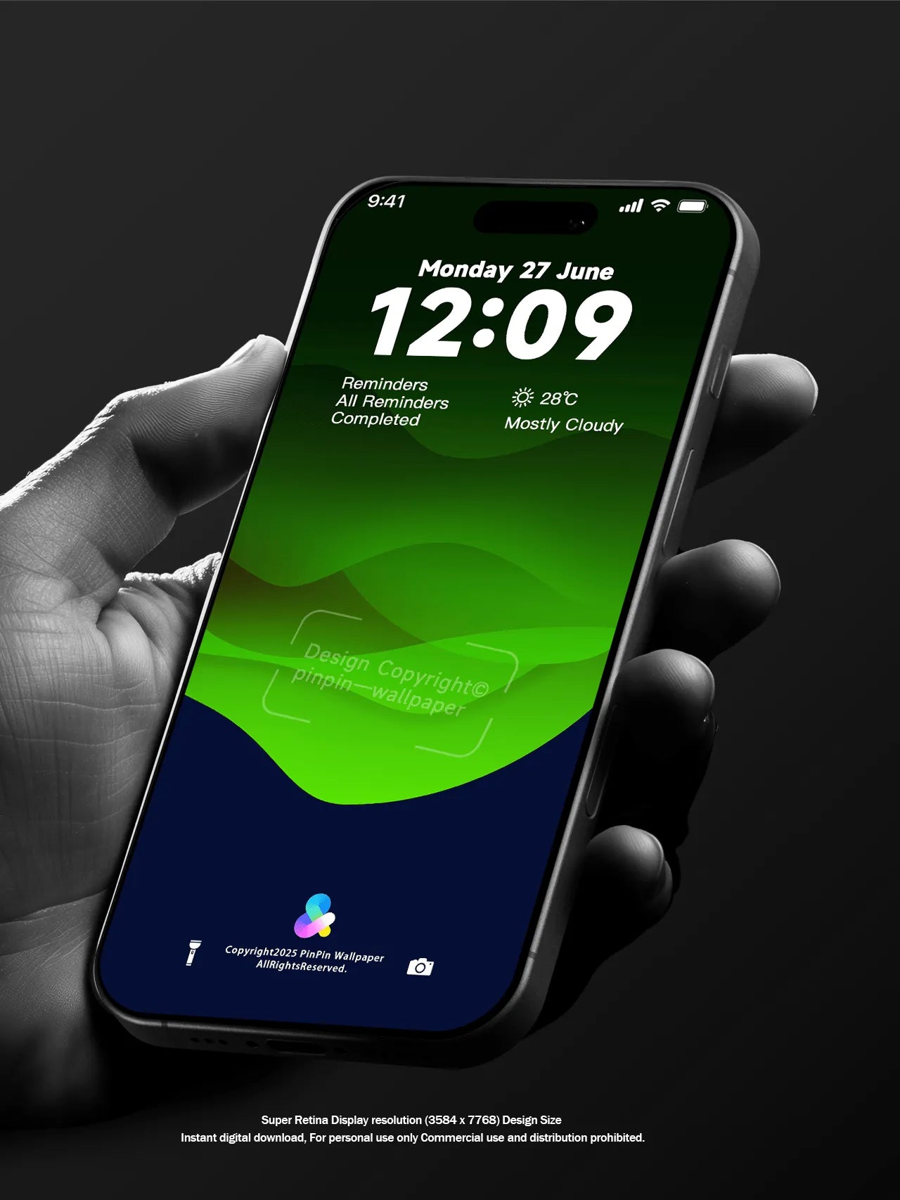4K HD 壁紙の背景 - iPhone および Android 向け Black Universe Series20