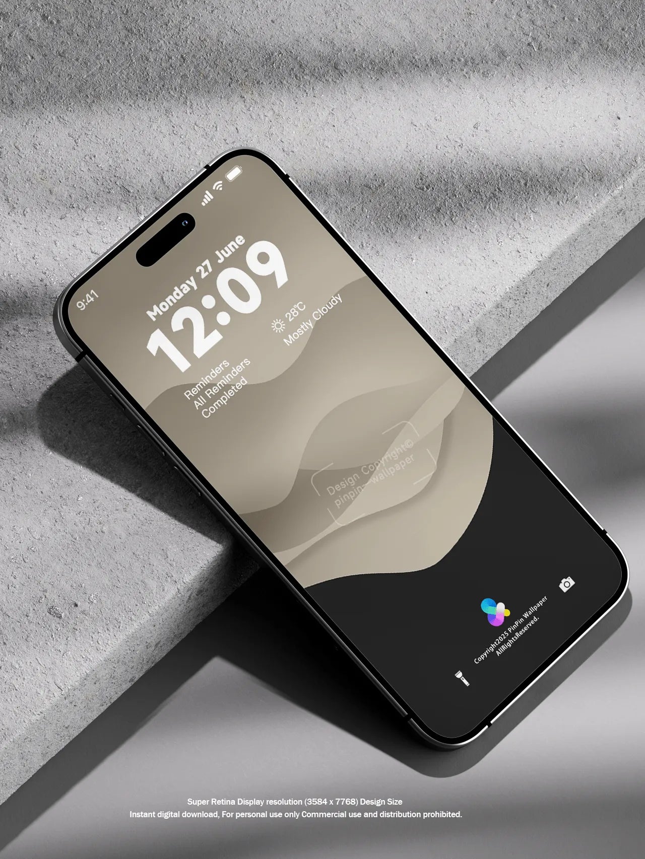 4K HD 壁紙の背景 - iPhone および Android 向け Black Universe Series20