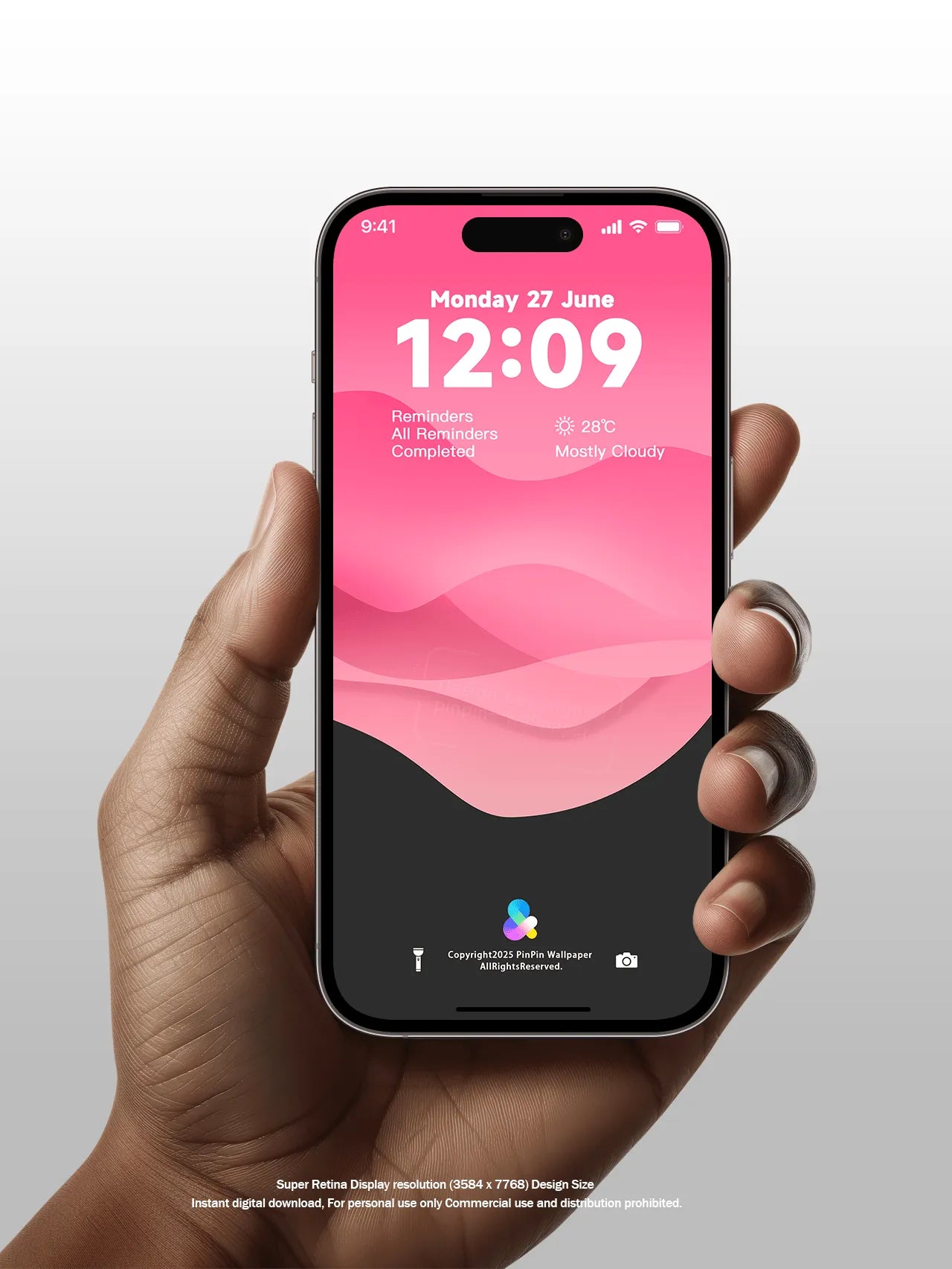 4K HD 壁紙の背景 - iPhone および Android 向け Black Universe Series20