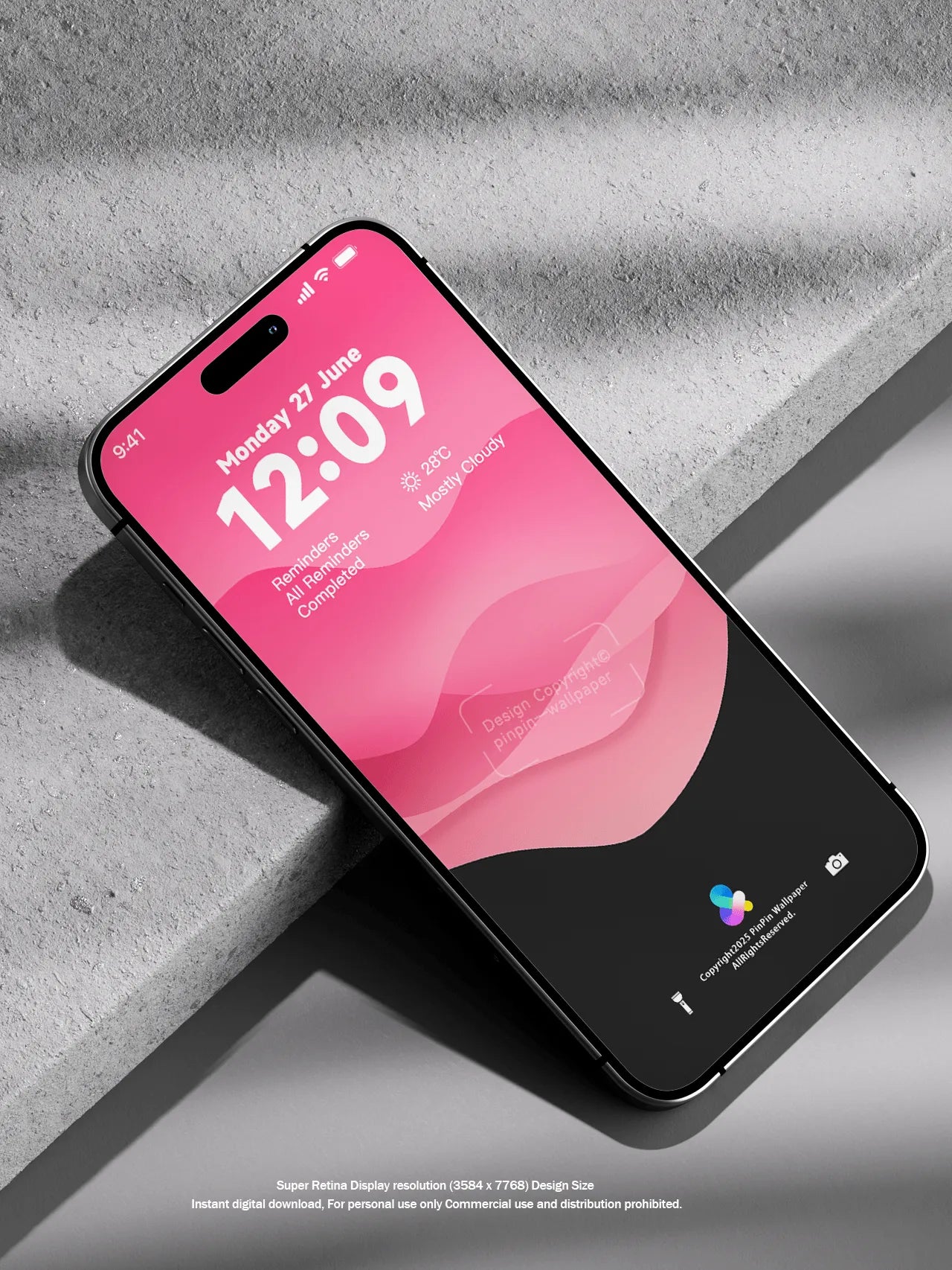 4K HD 壁紙の背景 - iPhone および Android 向け Black Universe Series20