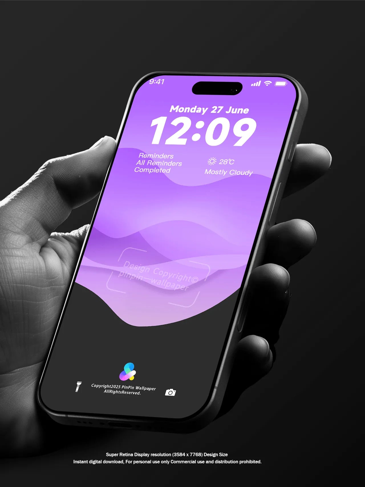 4K HD 壁紙の背景 - iPhone および Android 向け Black Universe Series20