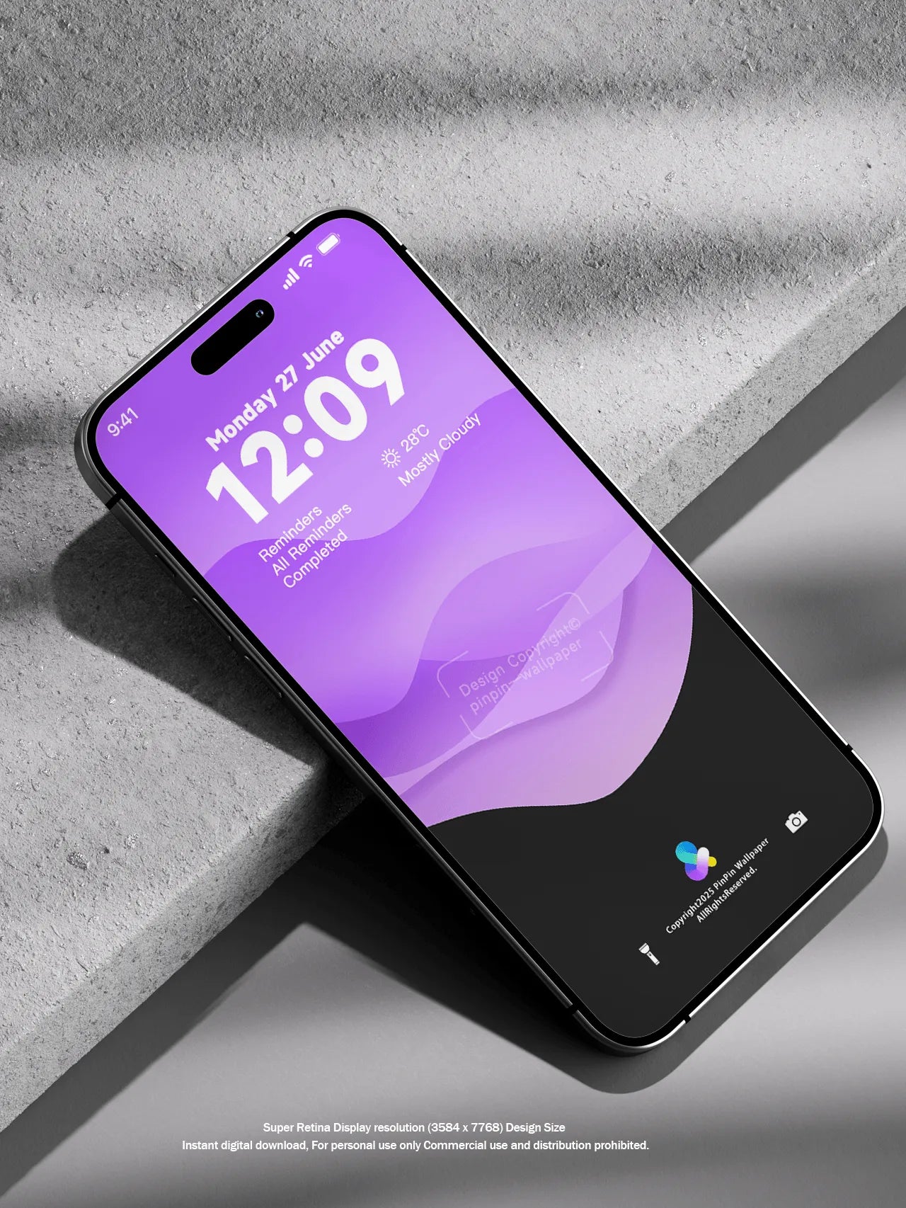 4K HD 壁紙の背景 - iPhone および Android 向け Black Universe Series20