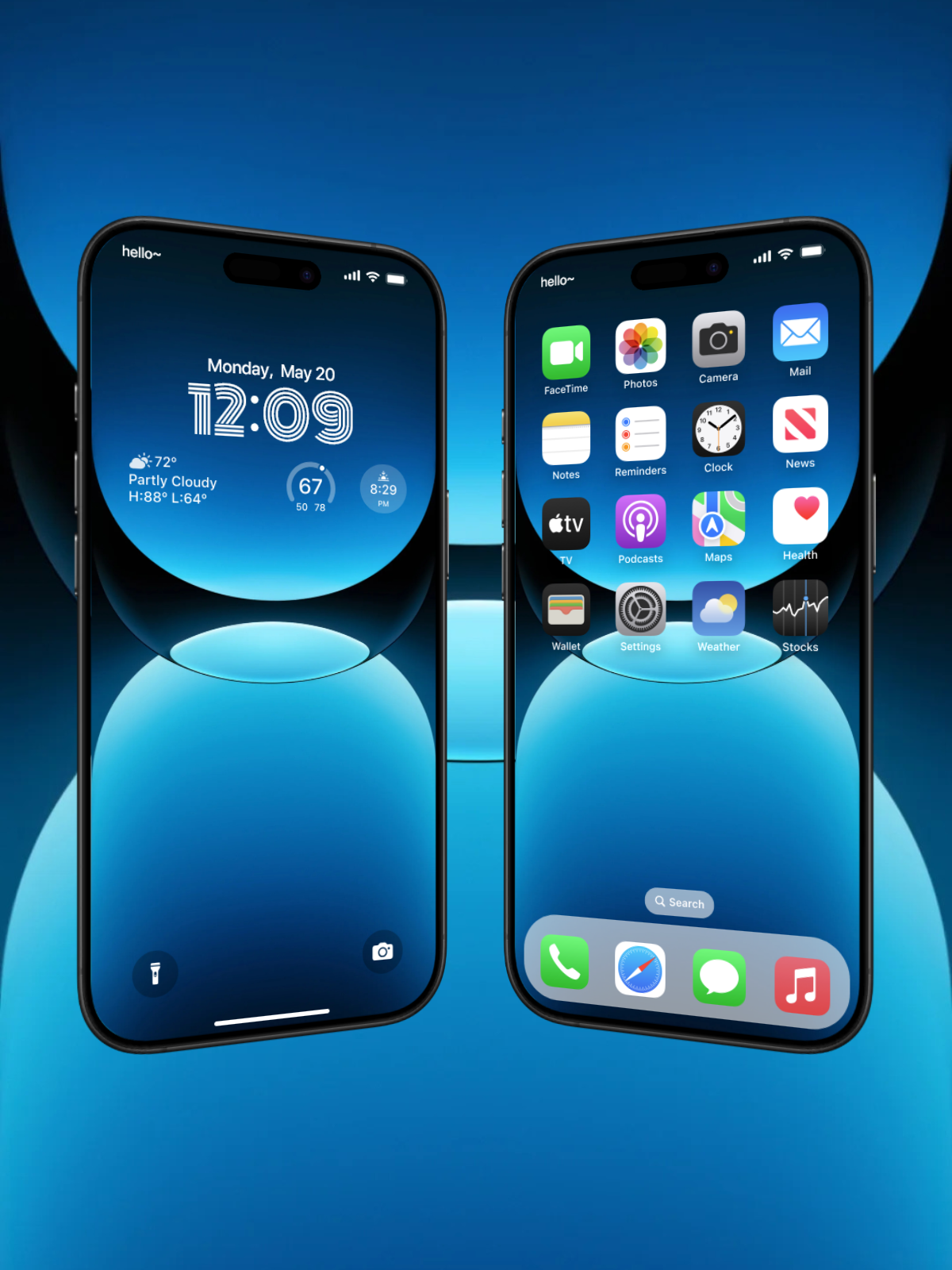 4K HD 壁紙の背景 - iPhone および Android 向け Black Universe Series20