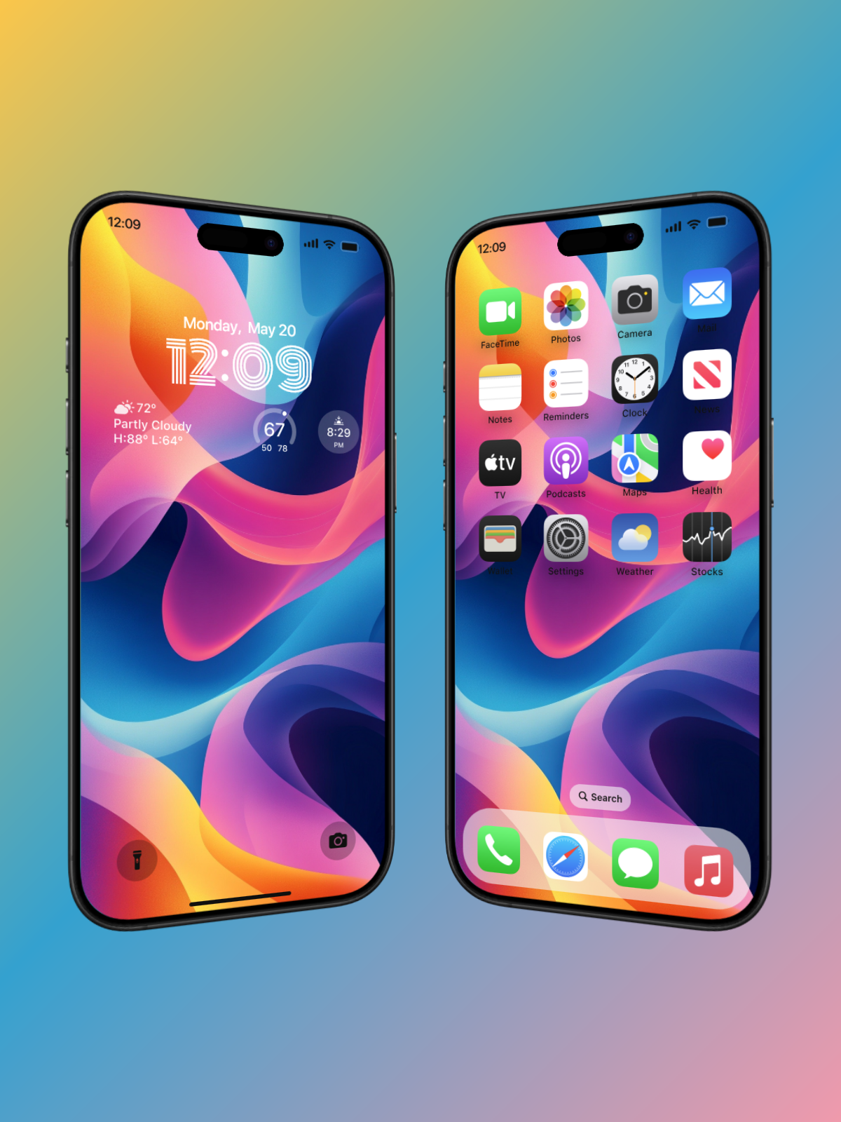 4K HD 壁紙の背景 - iPhone および Android 向け Black Universe Series20